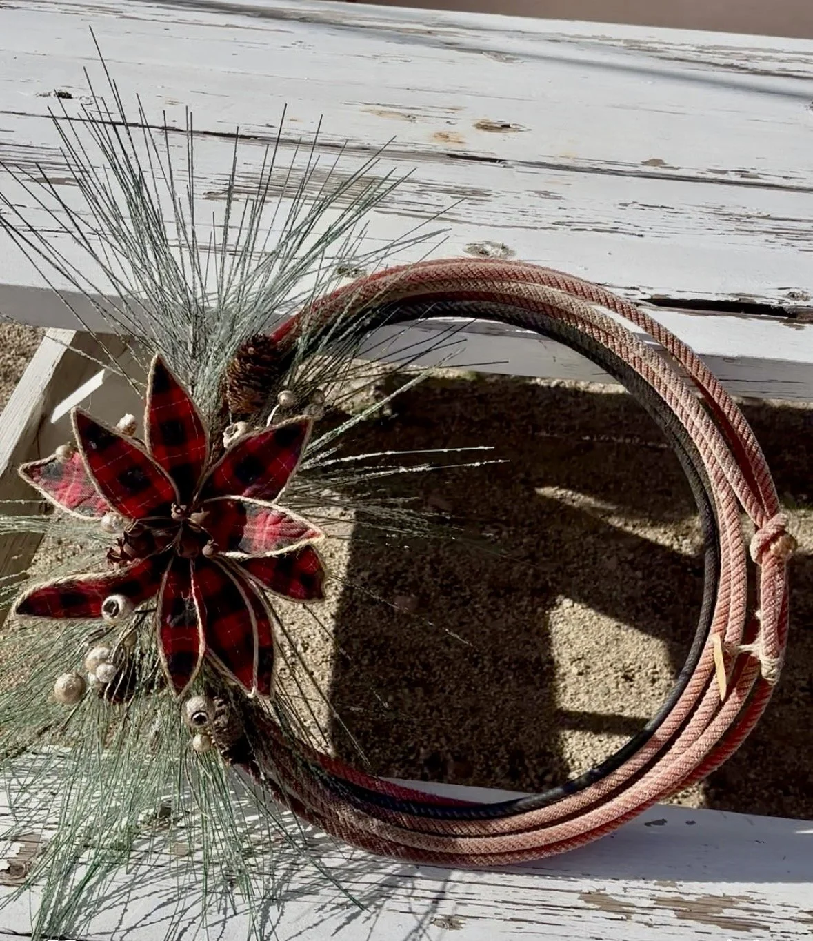 Lasso Christmas Wreath