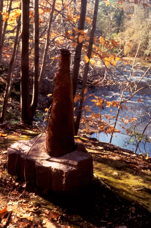cliff site overlooking North Branch of Park River.