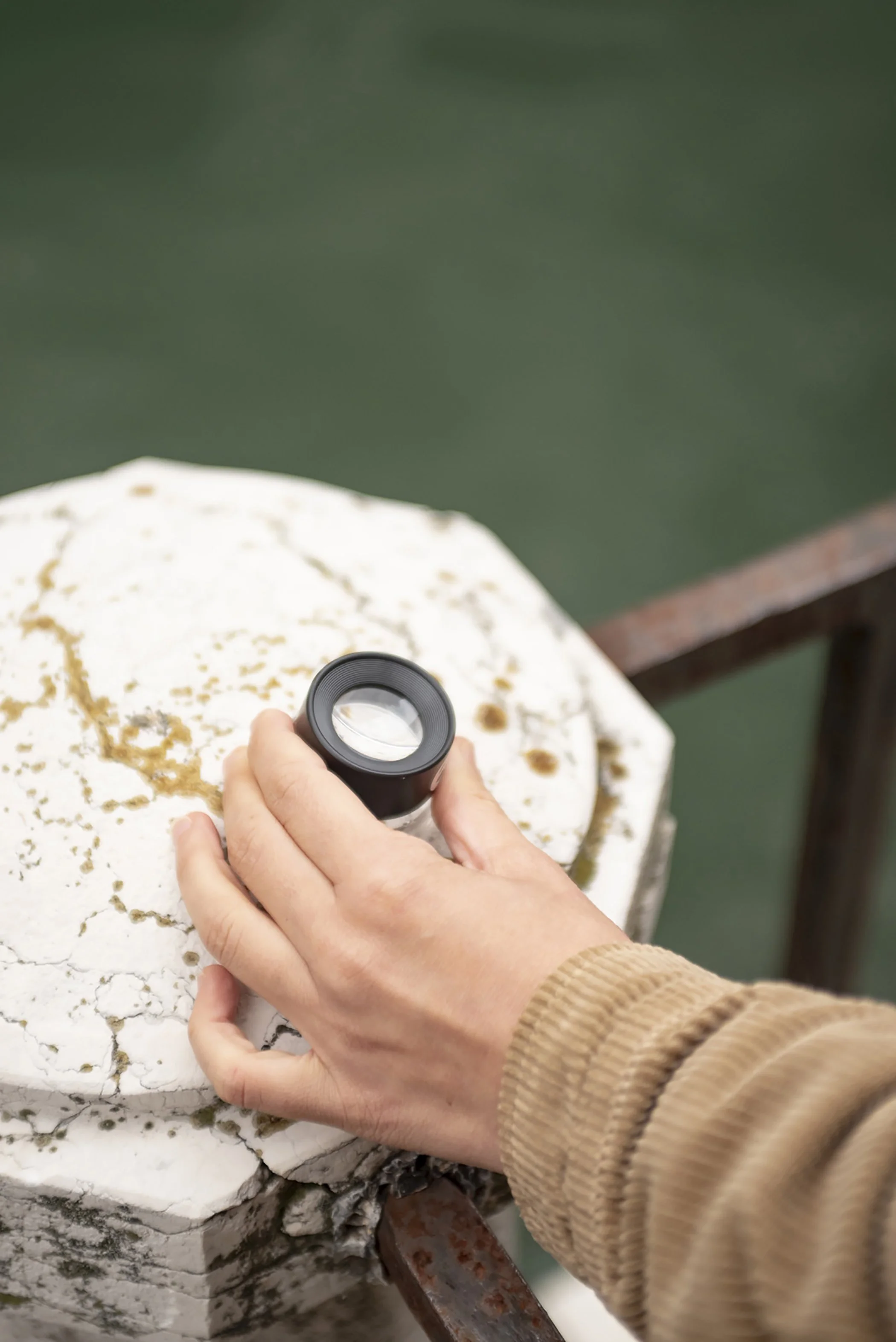 Detail of lens