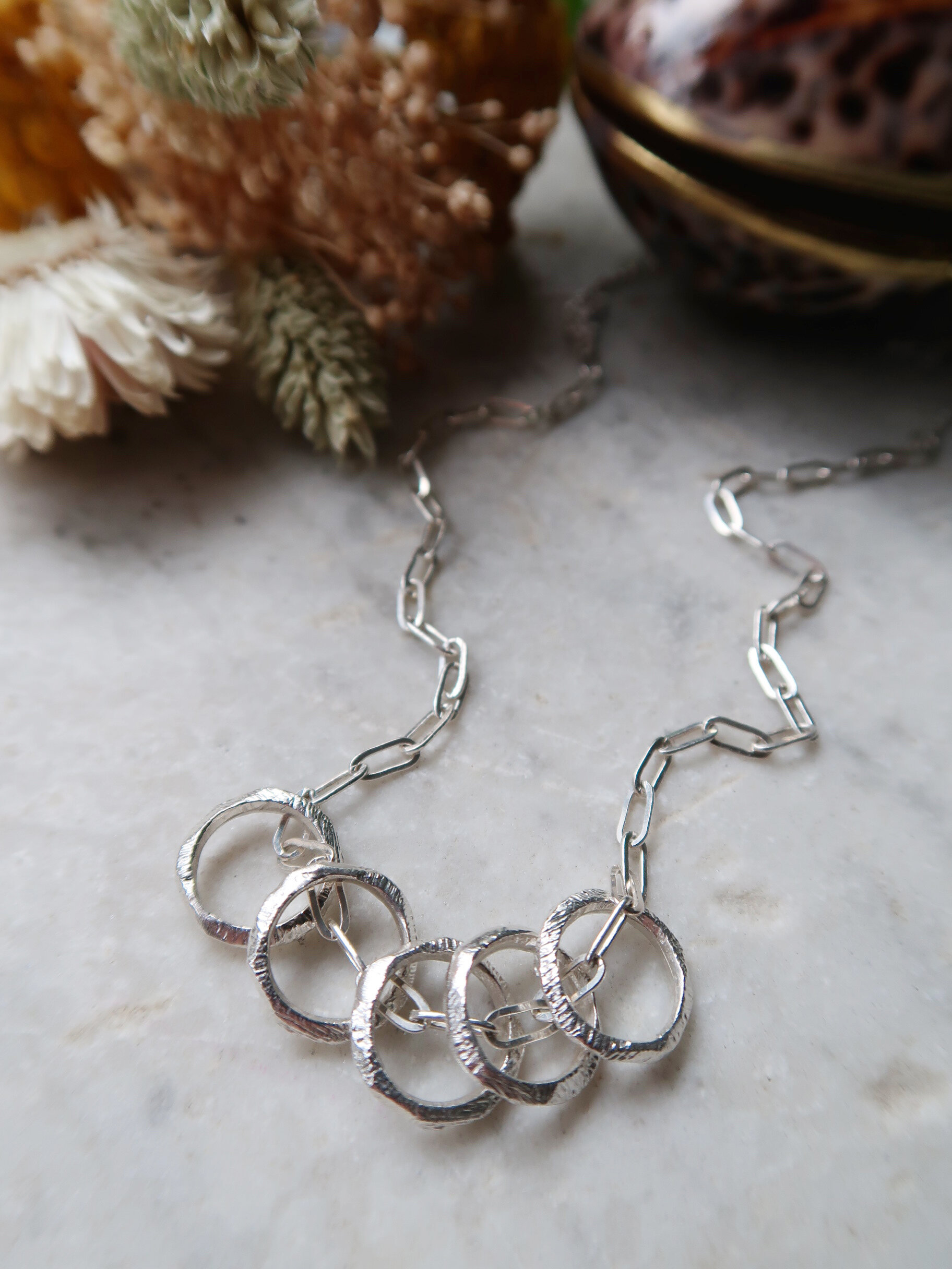 Rainfall Necklace - Sterling Silver $125.00