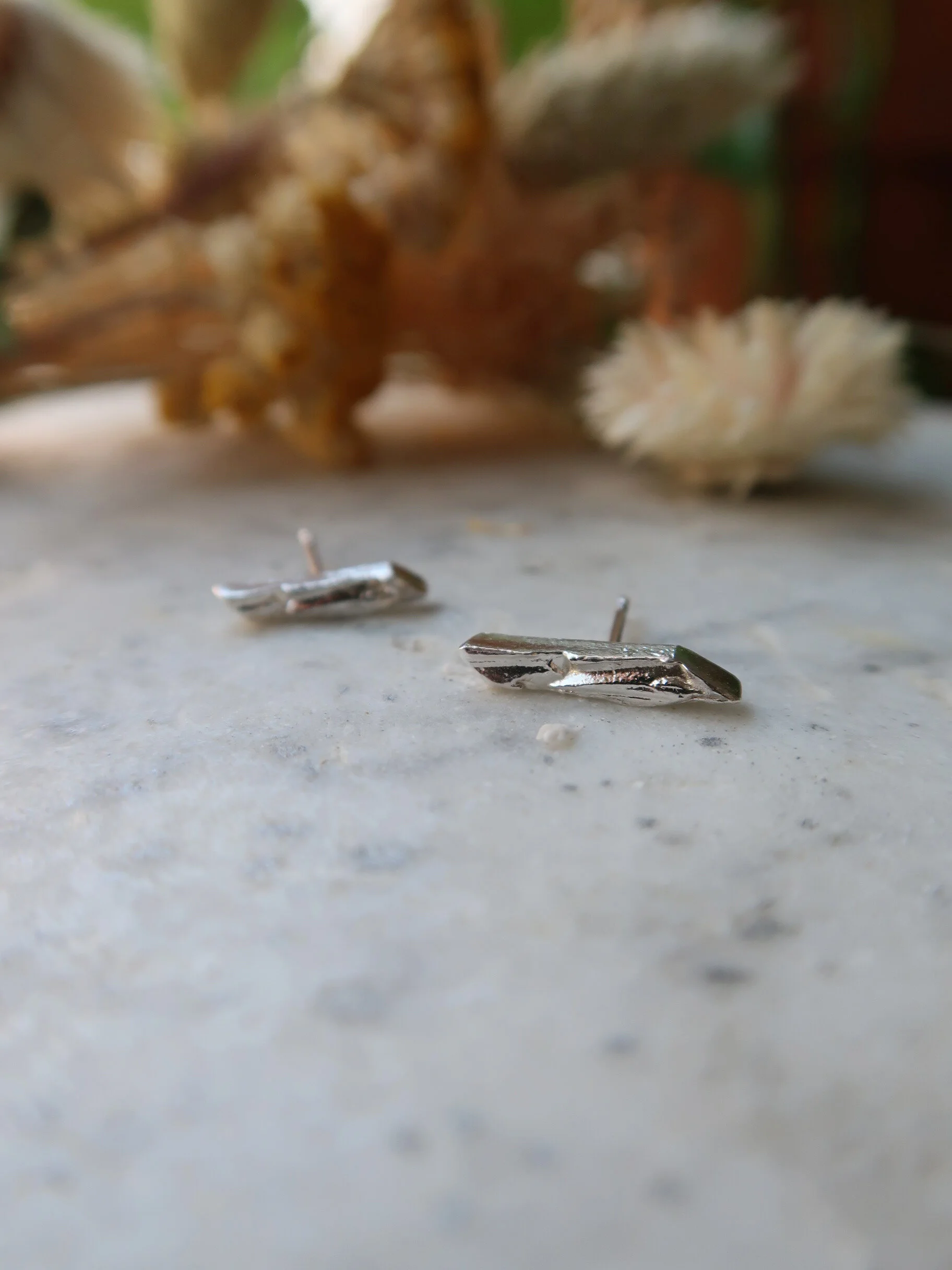 Shard Studs - Sterling Silver $60.00