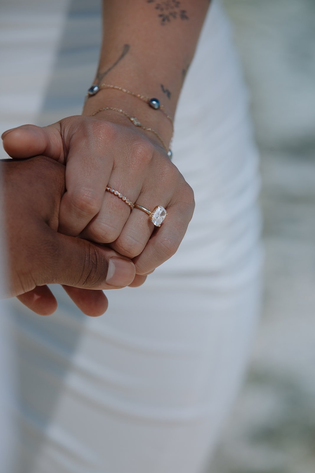 Séance engagement à Taha'a : Sierra &amp; Josh