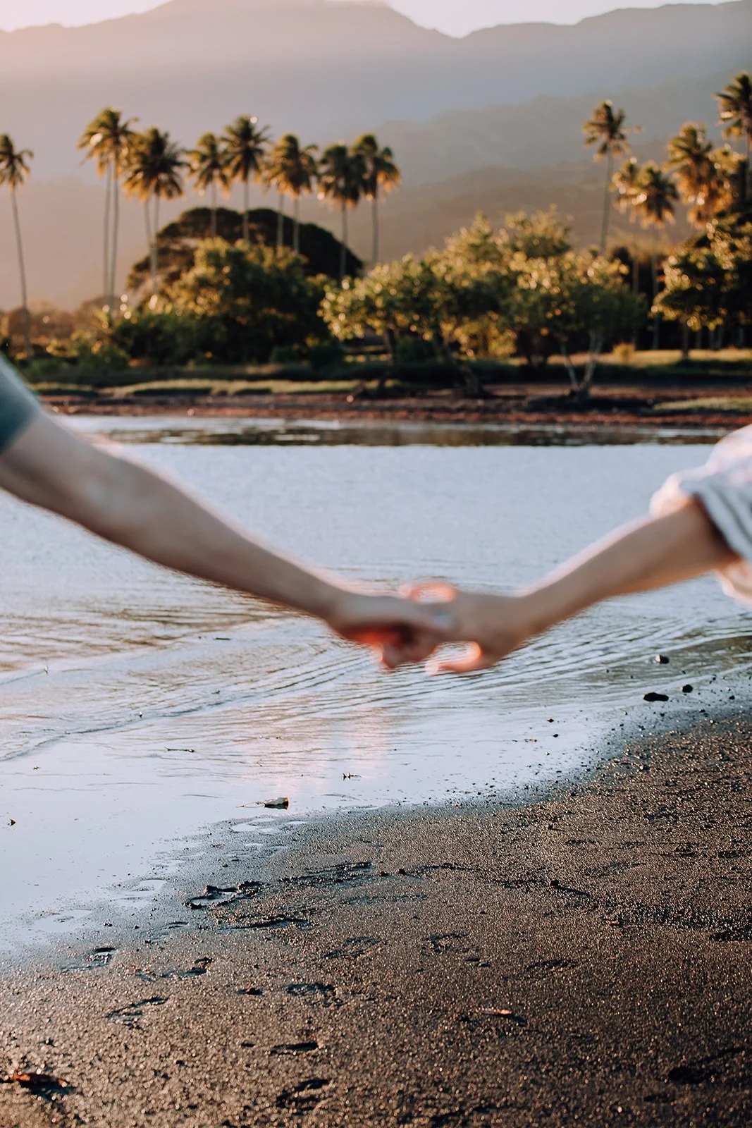 Séance photo couple à Tahiti pour fêter 25 ans d'amour