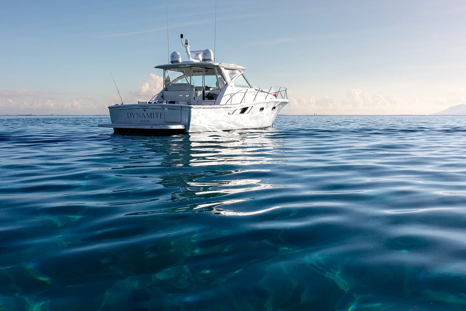Une banque d'images pour un yacht en Polynésie