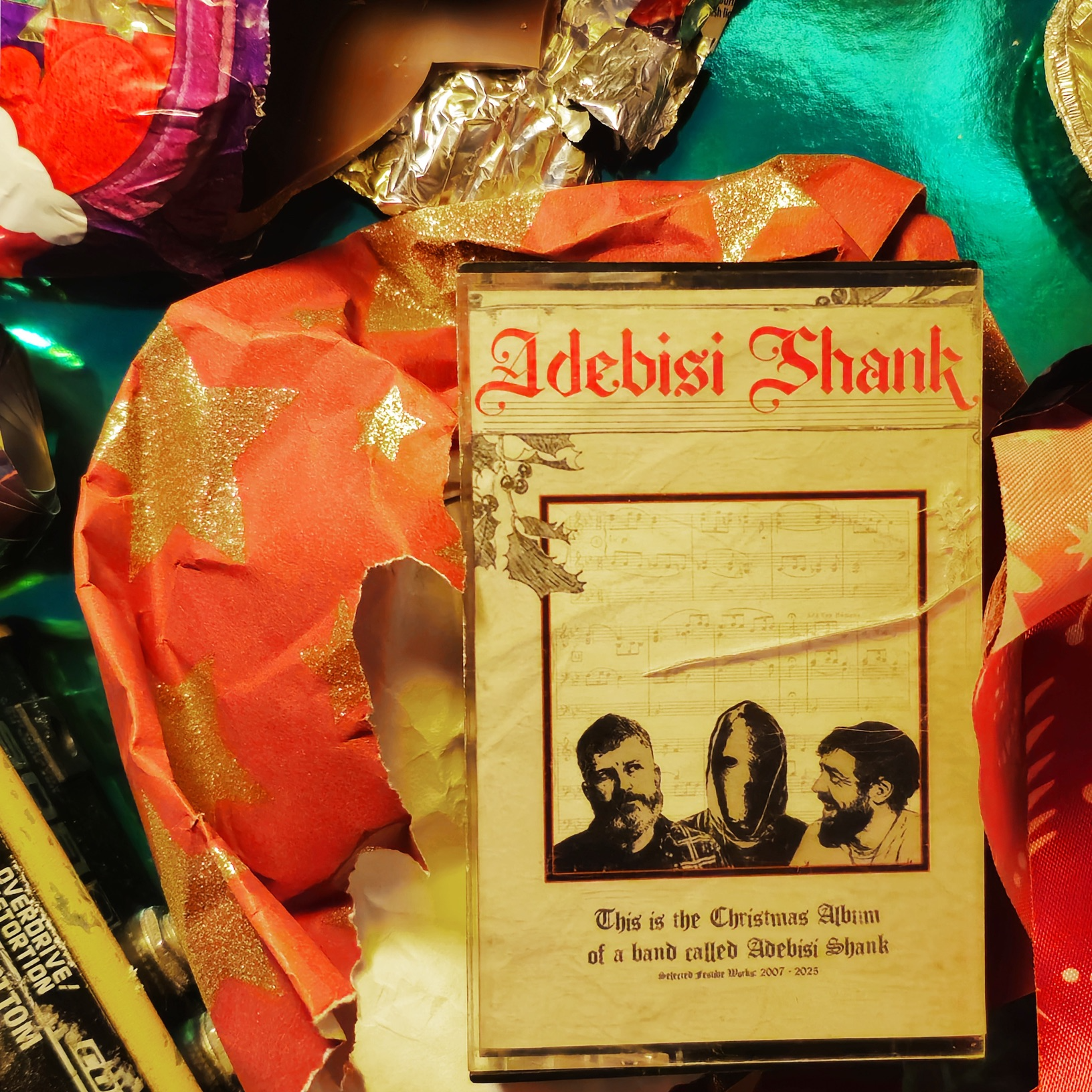 This is the Christmas Album of a band called Adebisi Shank.png