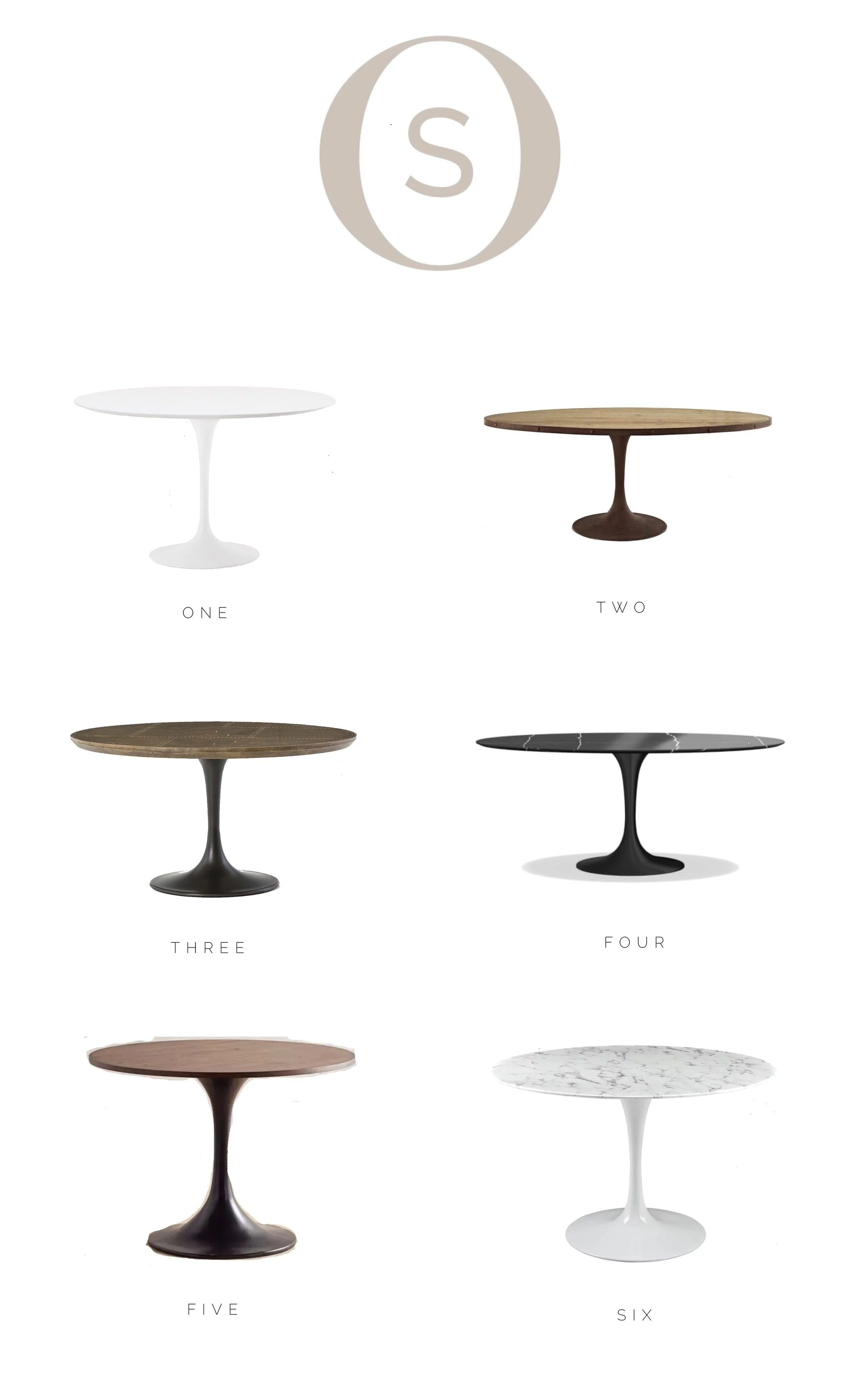 Tulip Tables