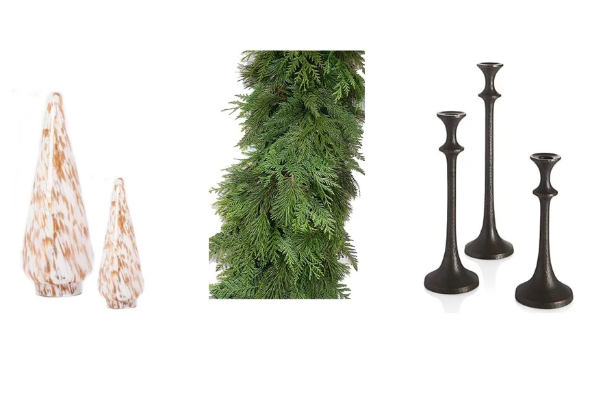 Holiday Mantel Decor
