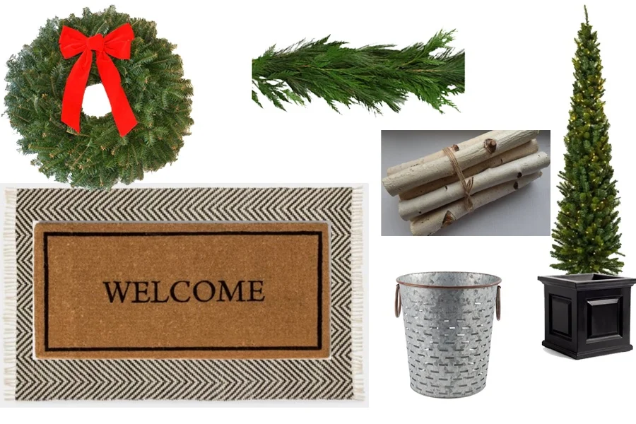 Front Porch Christmas Decor