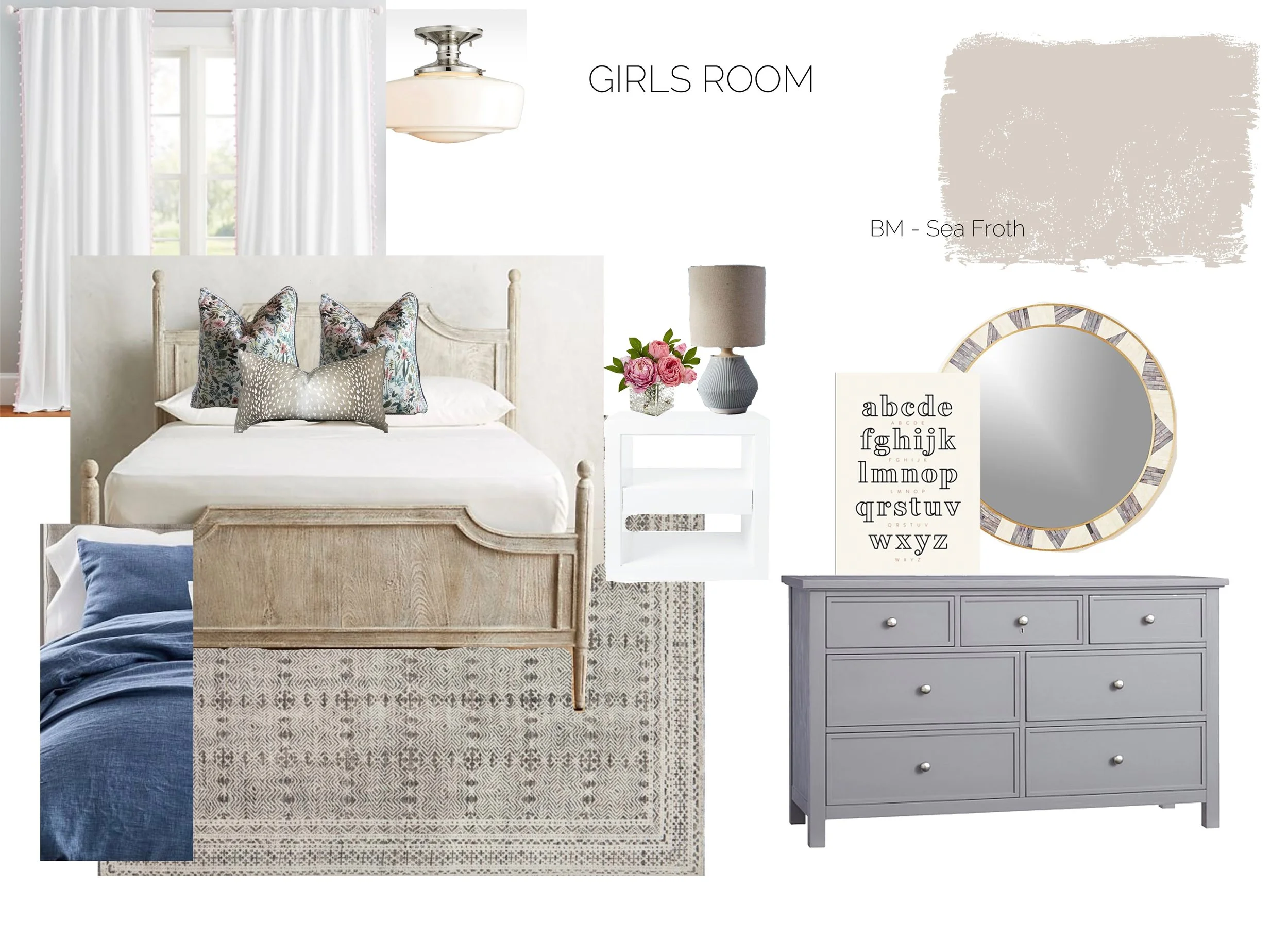 A Transitional Bedroom