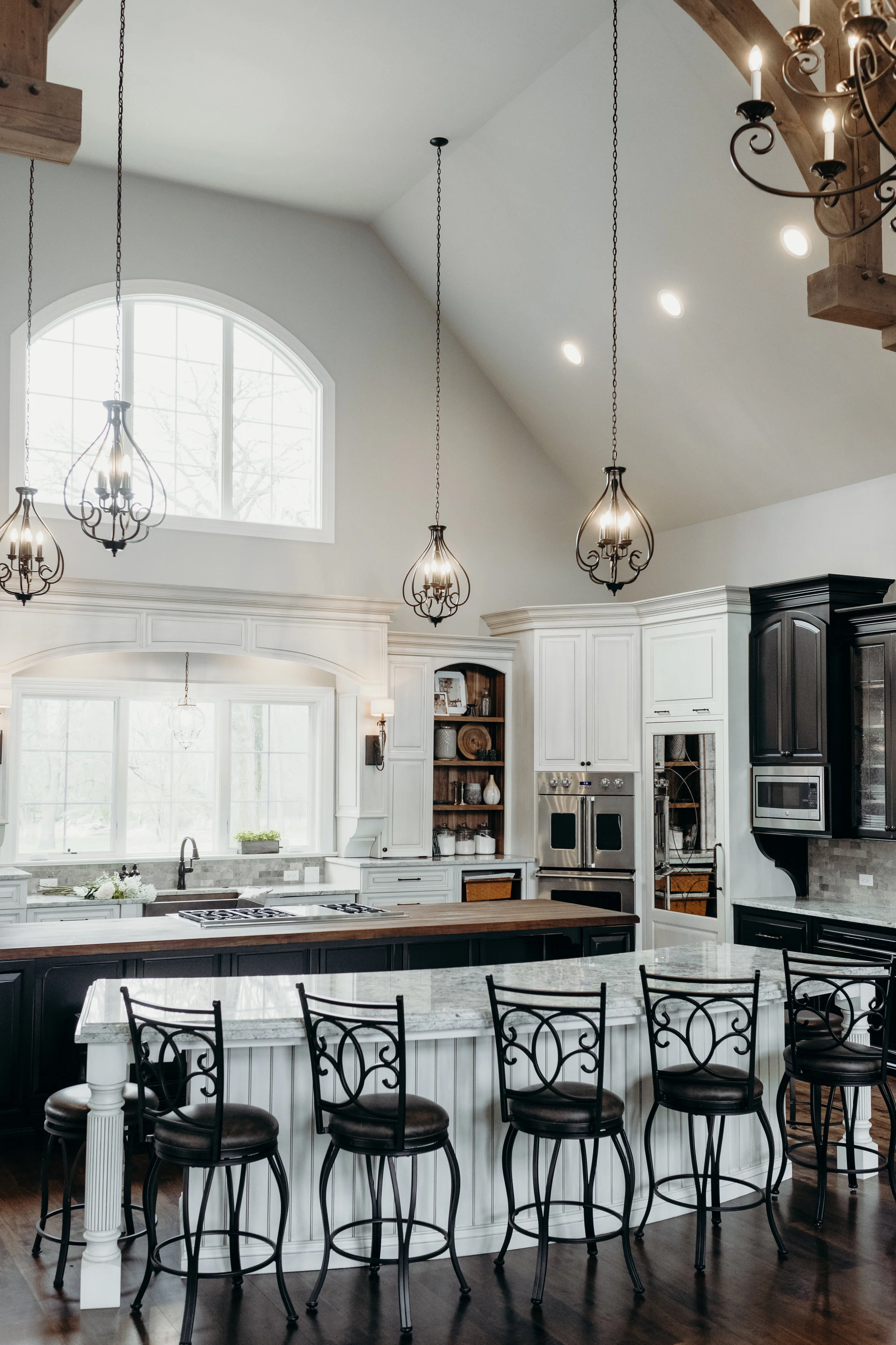 Double island kitchen