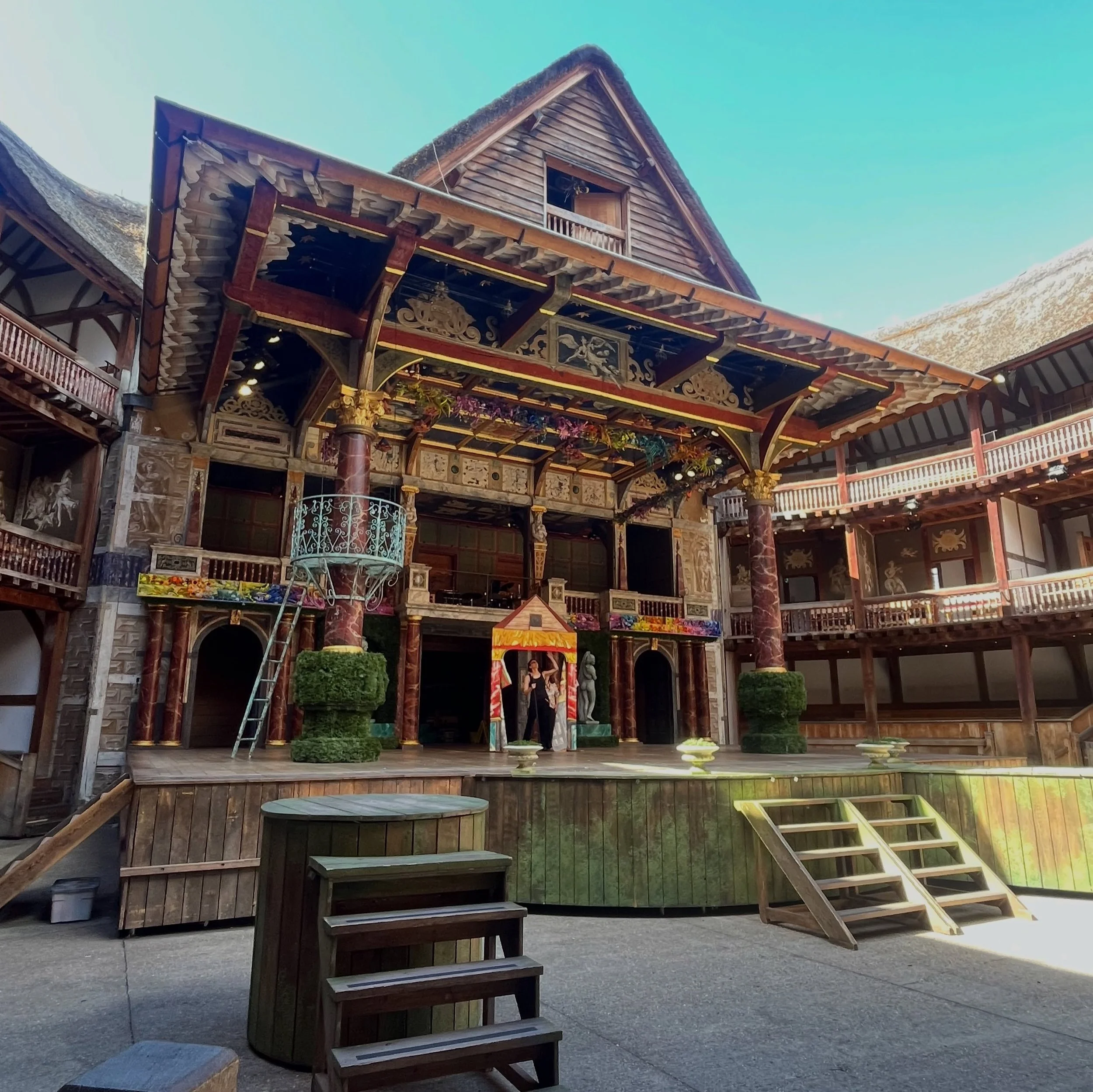 Two shows left @the_globe. &ldquo;I like this place, and willingly could waste my time in it&rdquo; just about covers it.