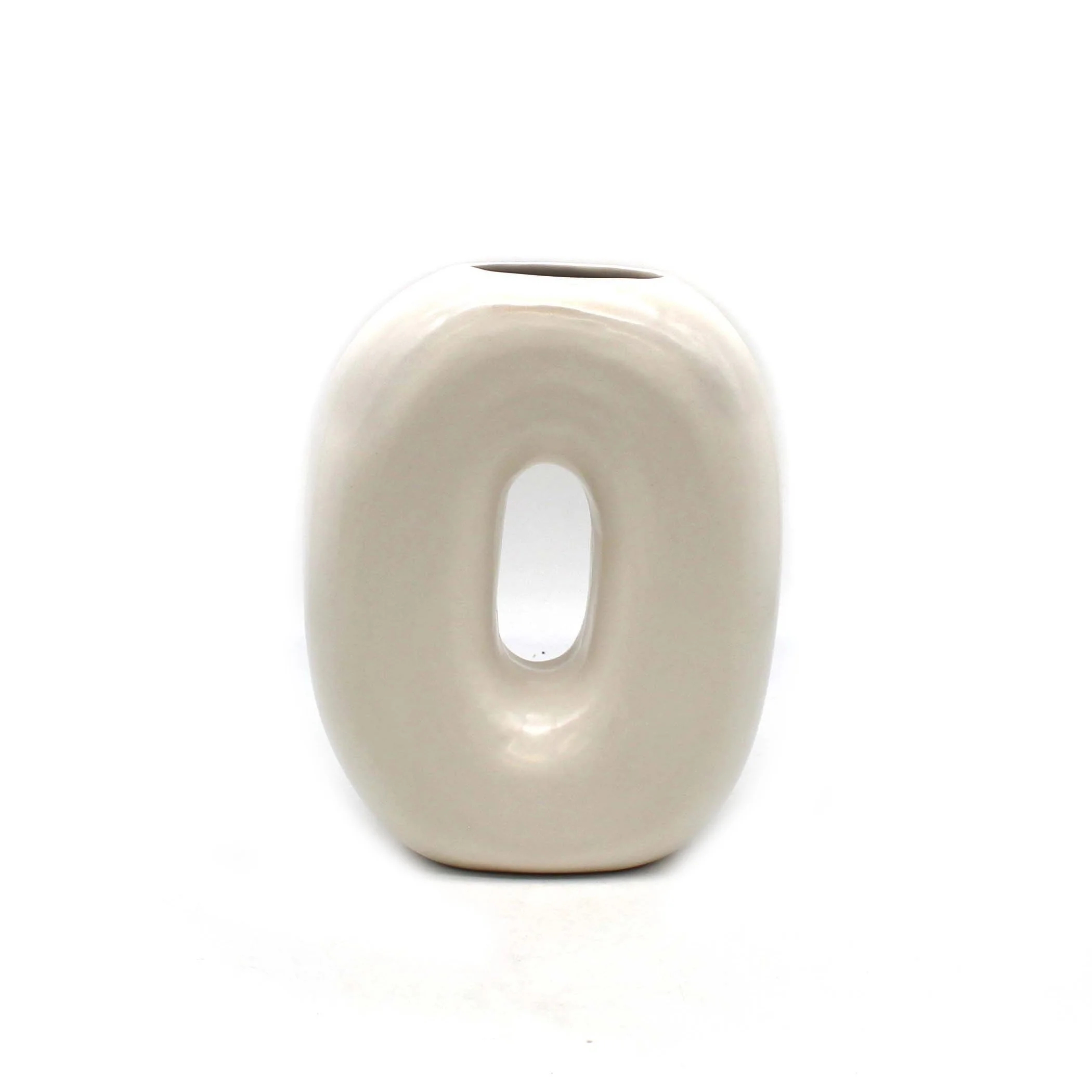 Ceramic Vase - Letter O