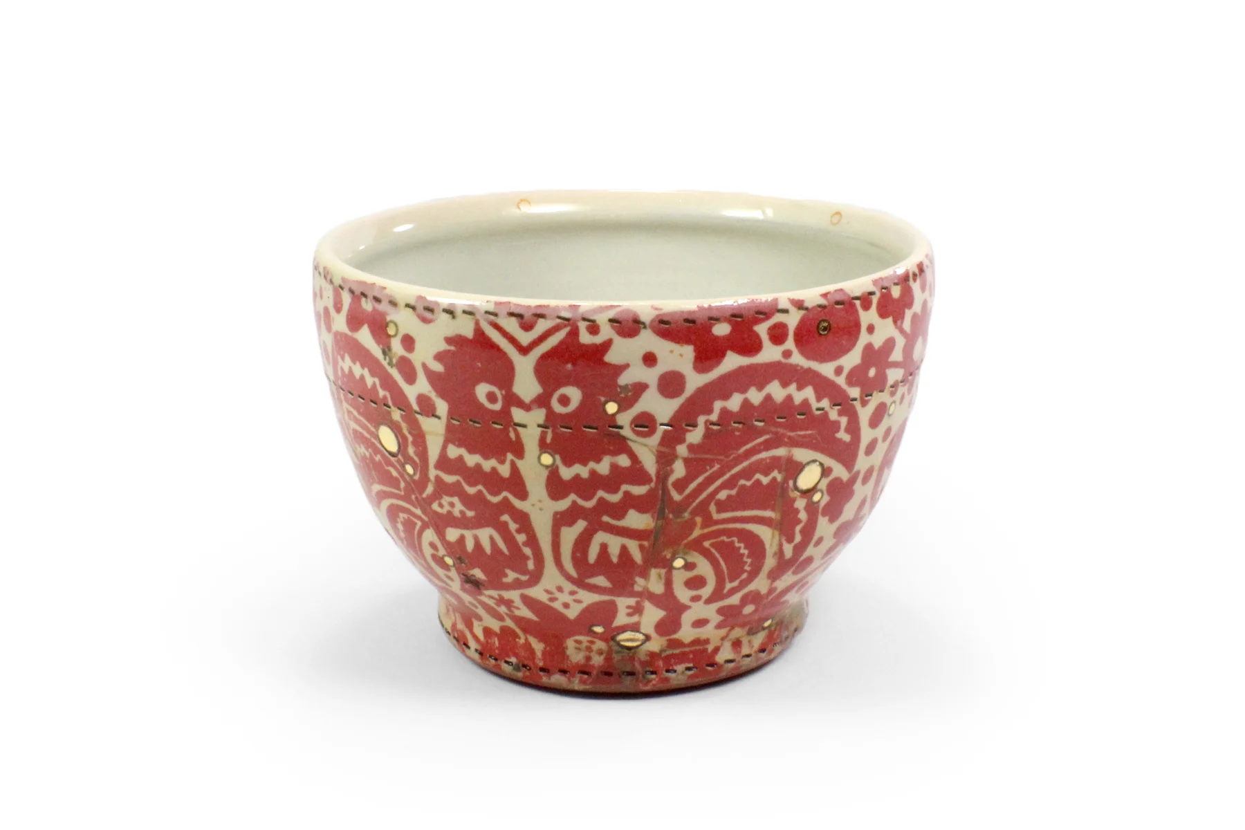 Kissing Cocks Soup Bowl