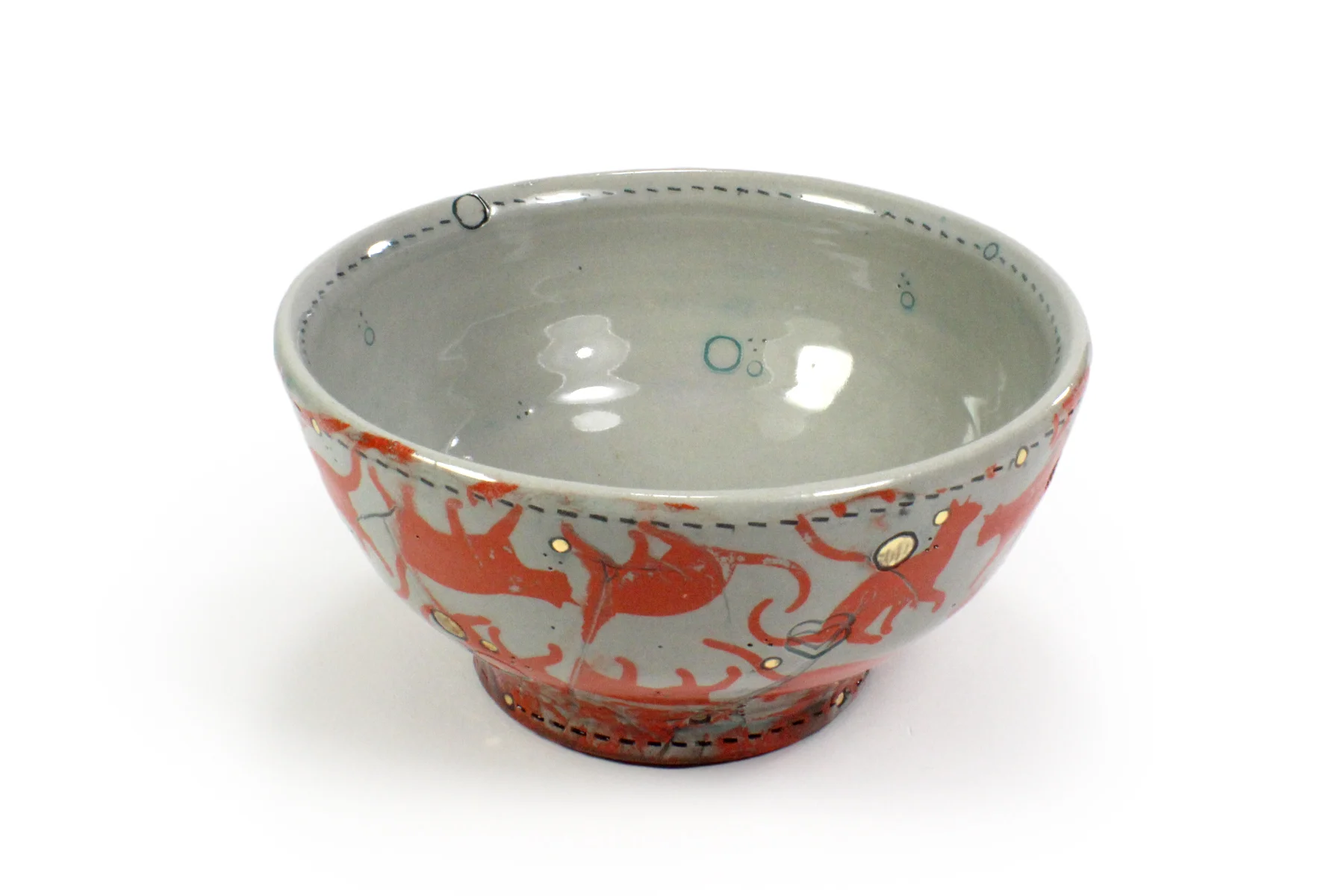 Silly Kitty Cereal Bowl