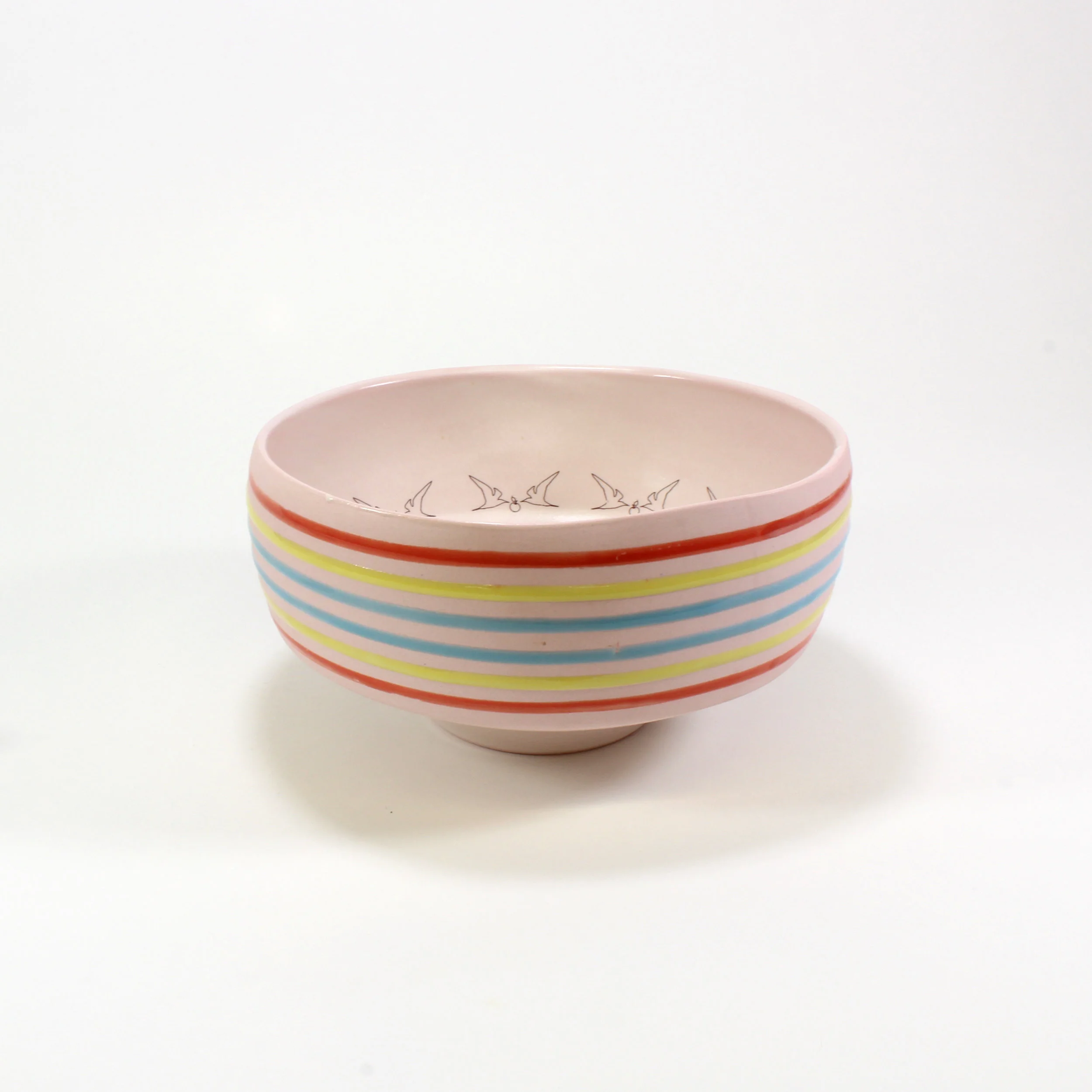 "Love Birds" Serving Bowl