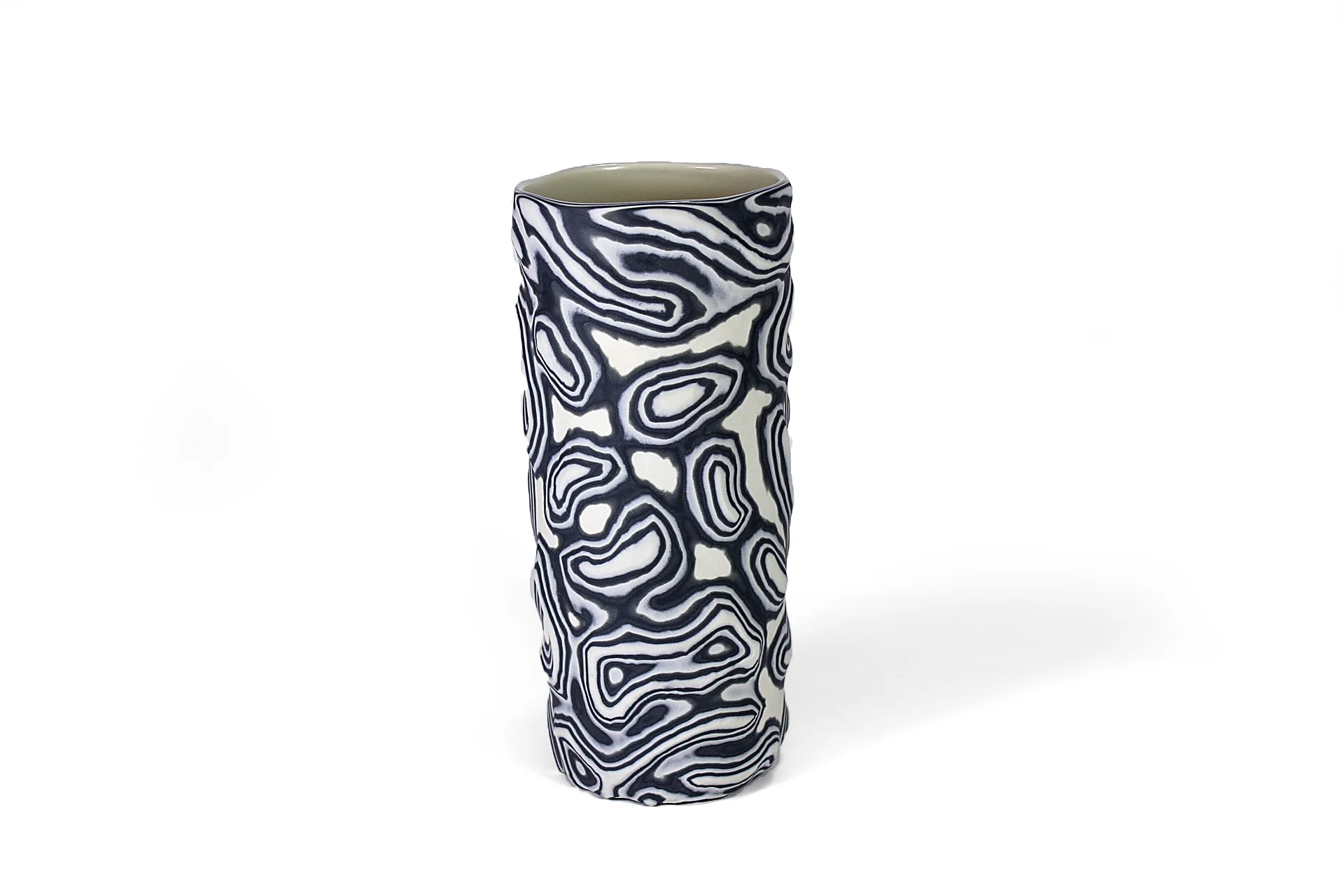 Topography Column Vase