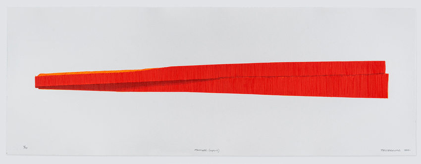 Orange (split) , 2014 Marcie Miller Gross