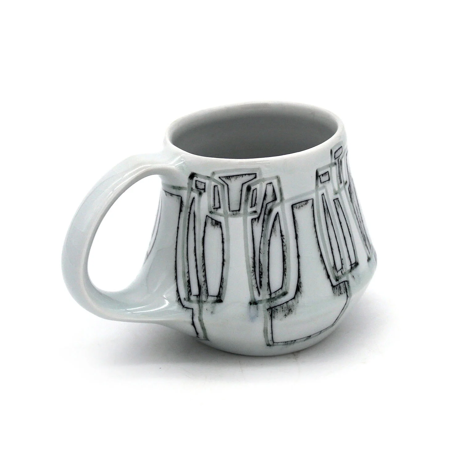 Black &amp; White Mug