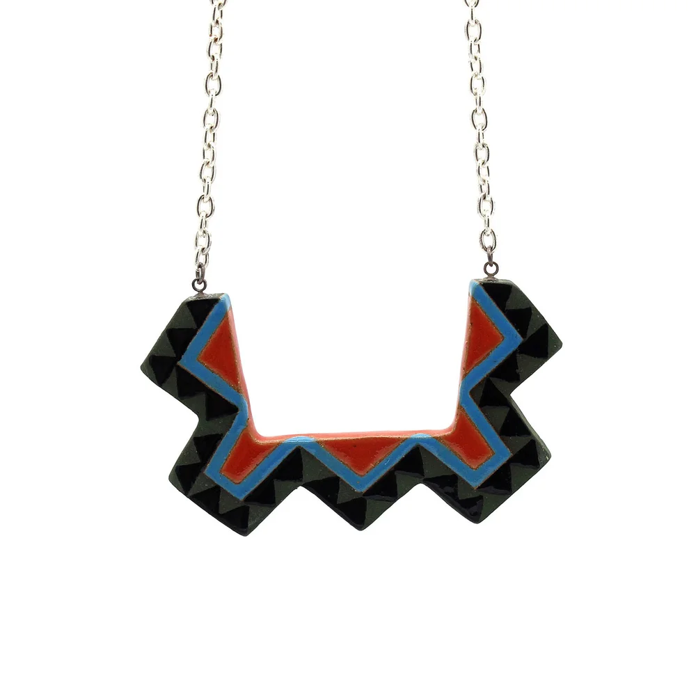 Rick Rack Bib Pendant — Belger Arts KC,MO