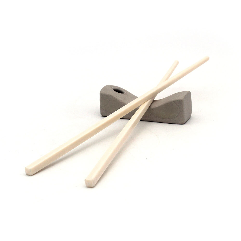 Grey Wave Chopsticks Rest/Bud Vase