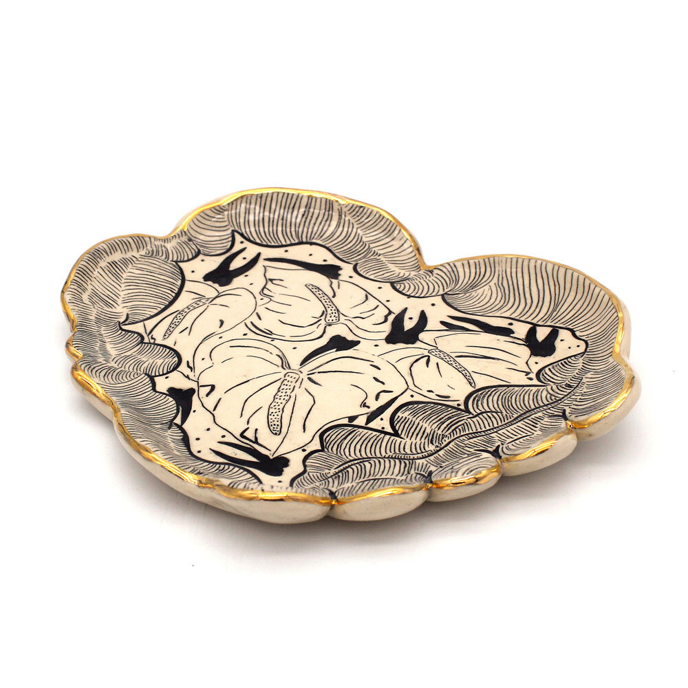 Anthurium Plate