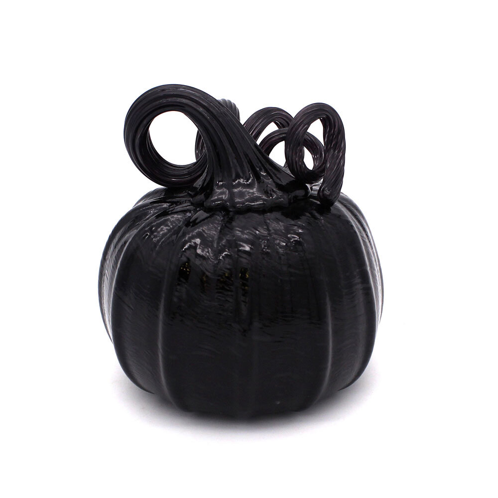 Black Pumpkin with a Black Stem