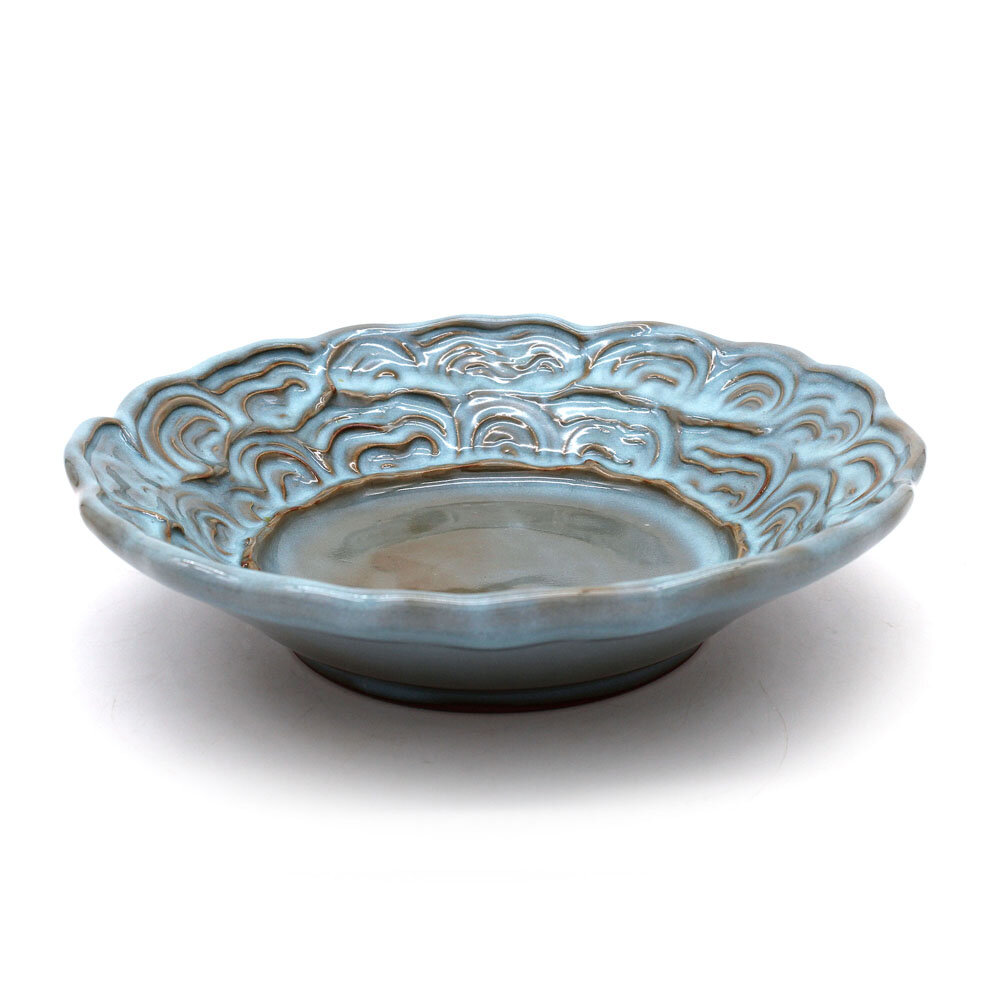 Jun Glazed "Painted" Dish