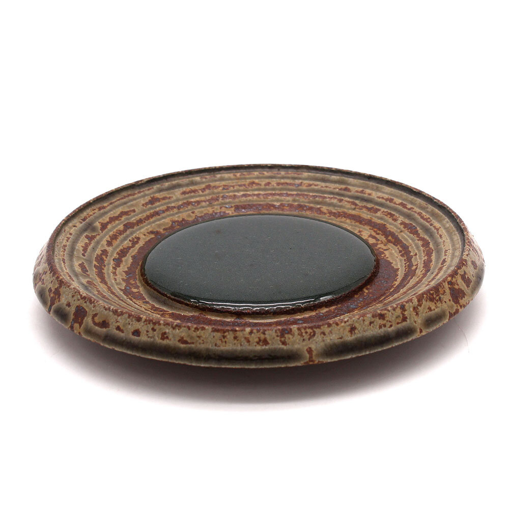 "Simulant" Glaze Stone Saggar Dish