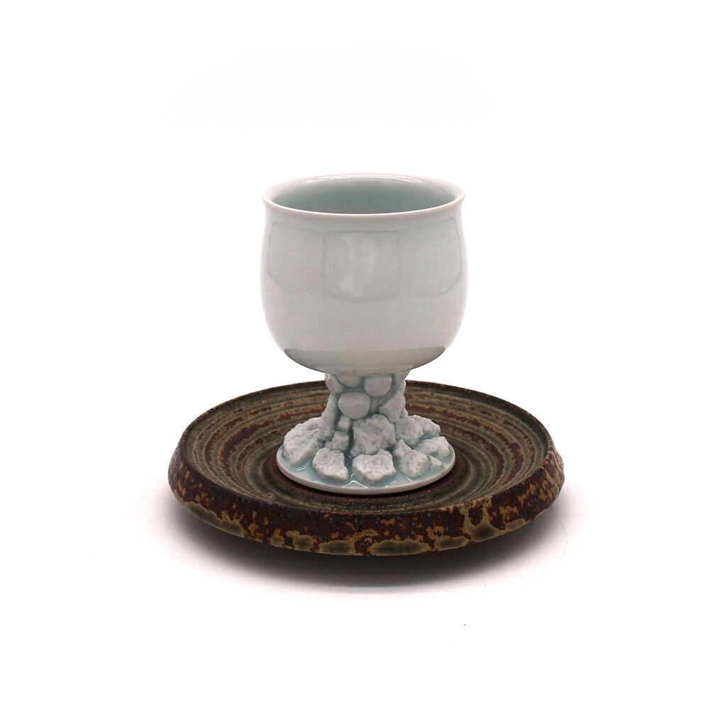 "Simulant" Glaze Stone Cup