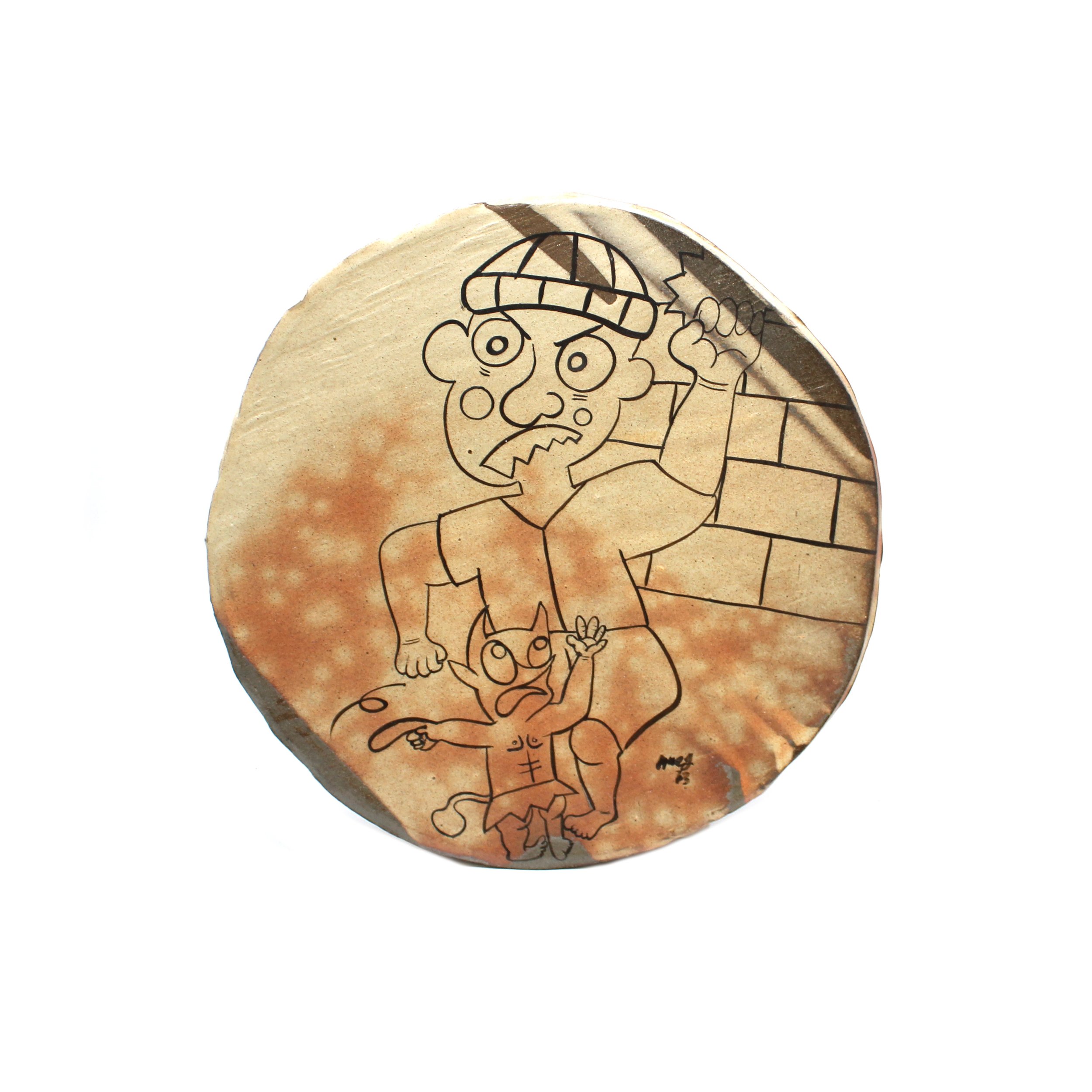 Figurative Painting Plate