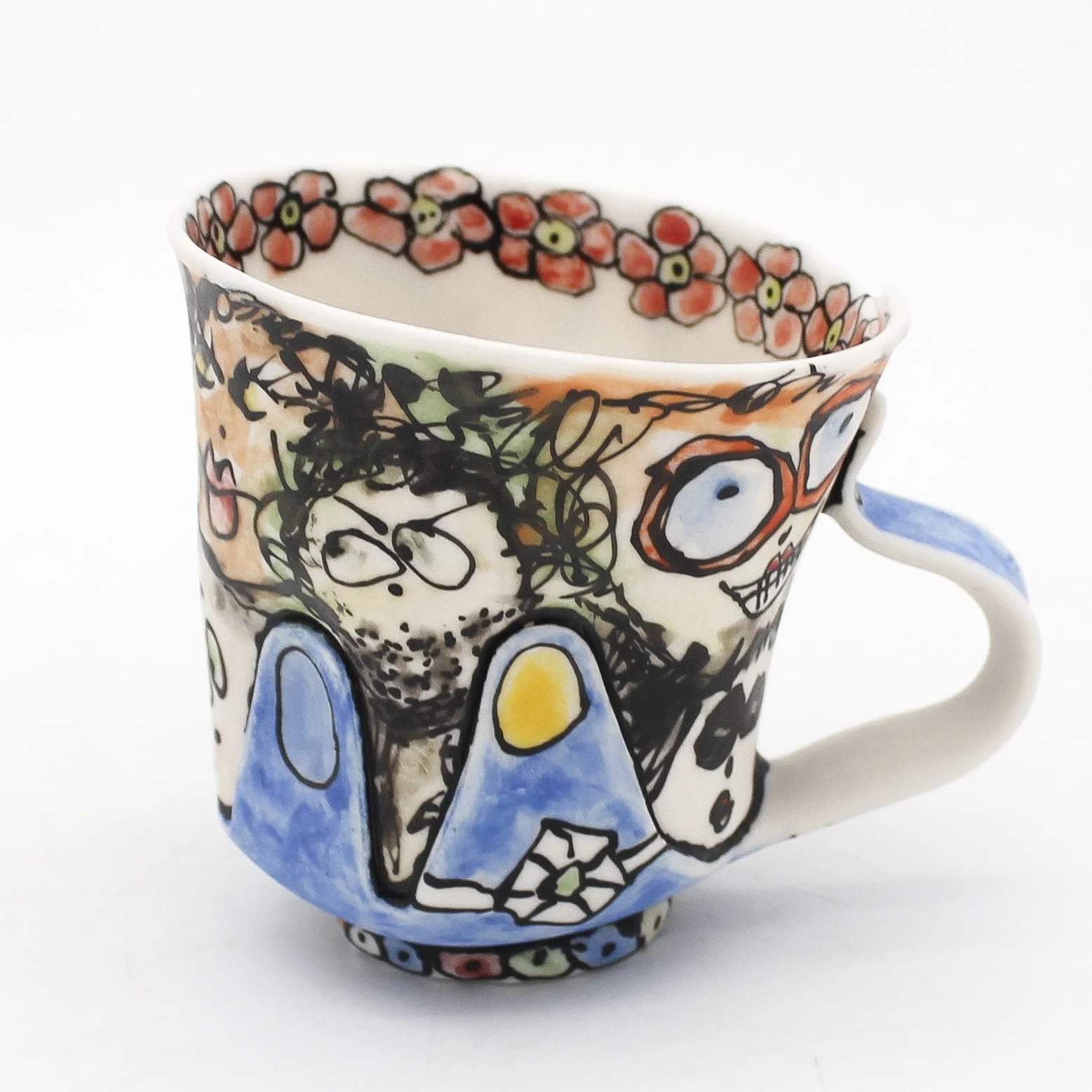 In Your Hand Mug - Blue
