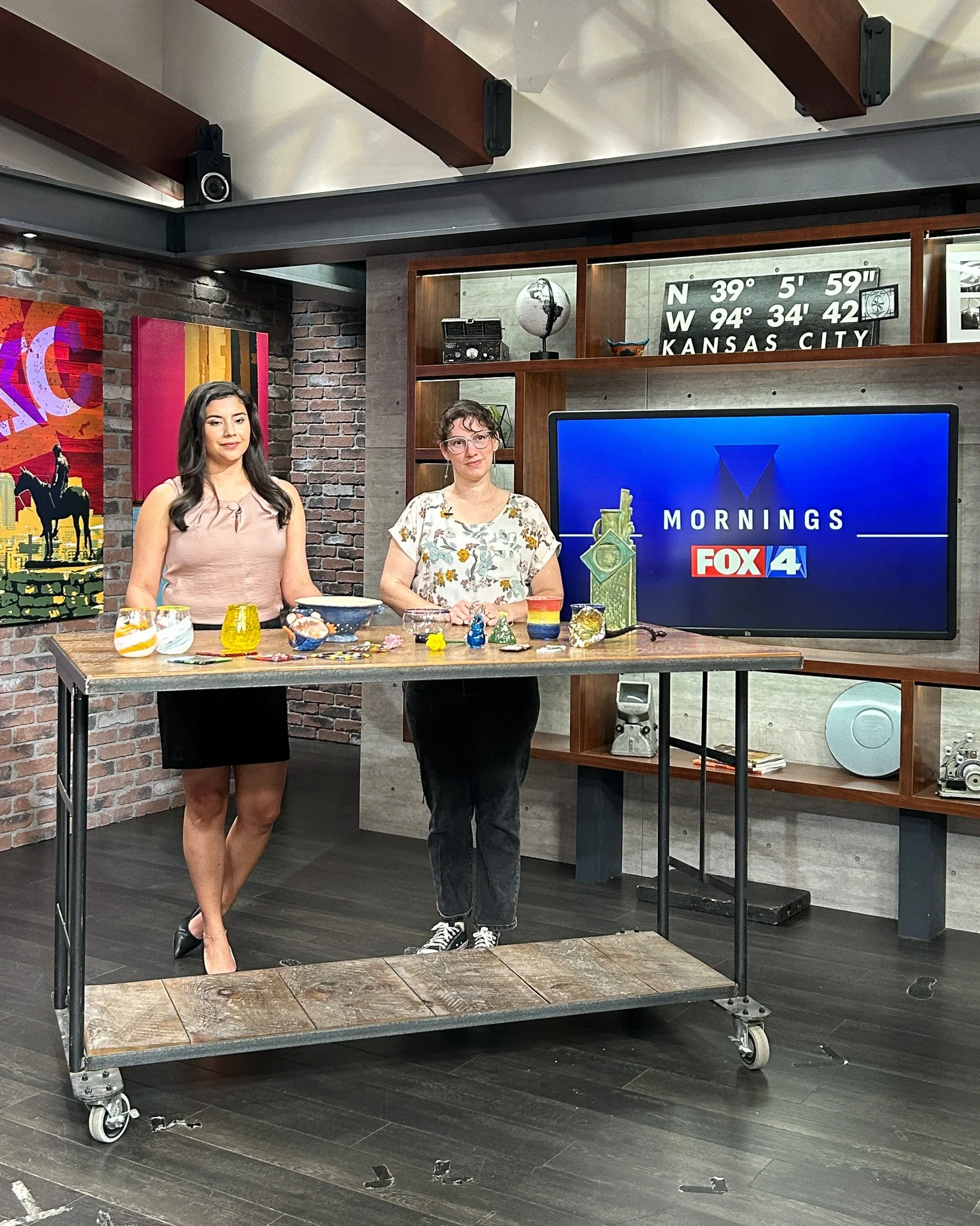 Belger Arts on Fox4 Mornings