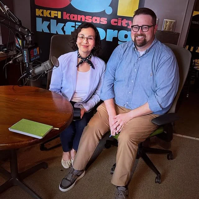 Belger Arts Deputy Director Consuelo Cruz and Powell Gardens CEO Cody Jolliff on KKFI ArtSpeak Radio