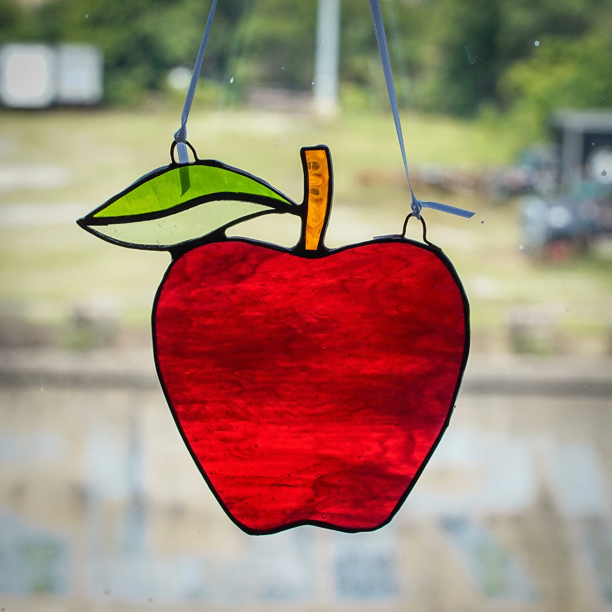 Stained Glass Apple