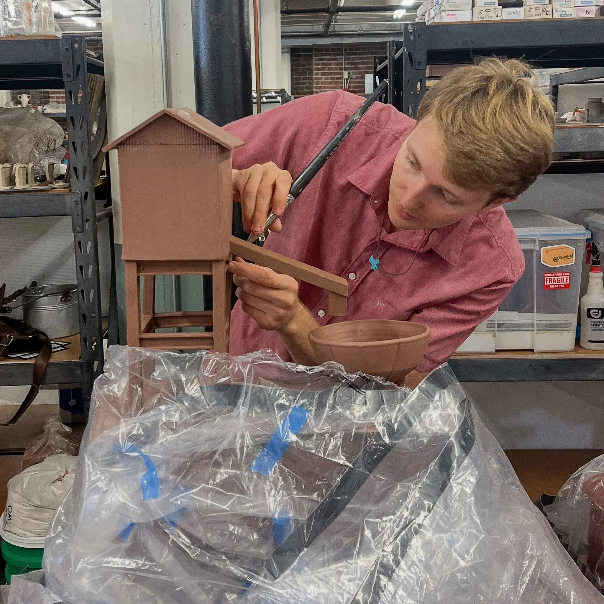 Ceramics Resident Artist Matt Pekarek