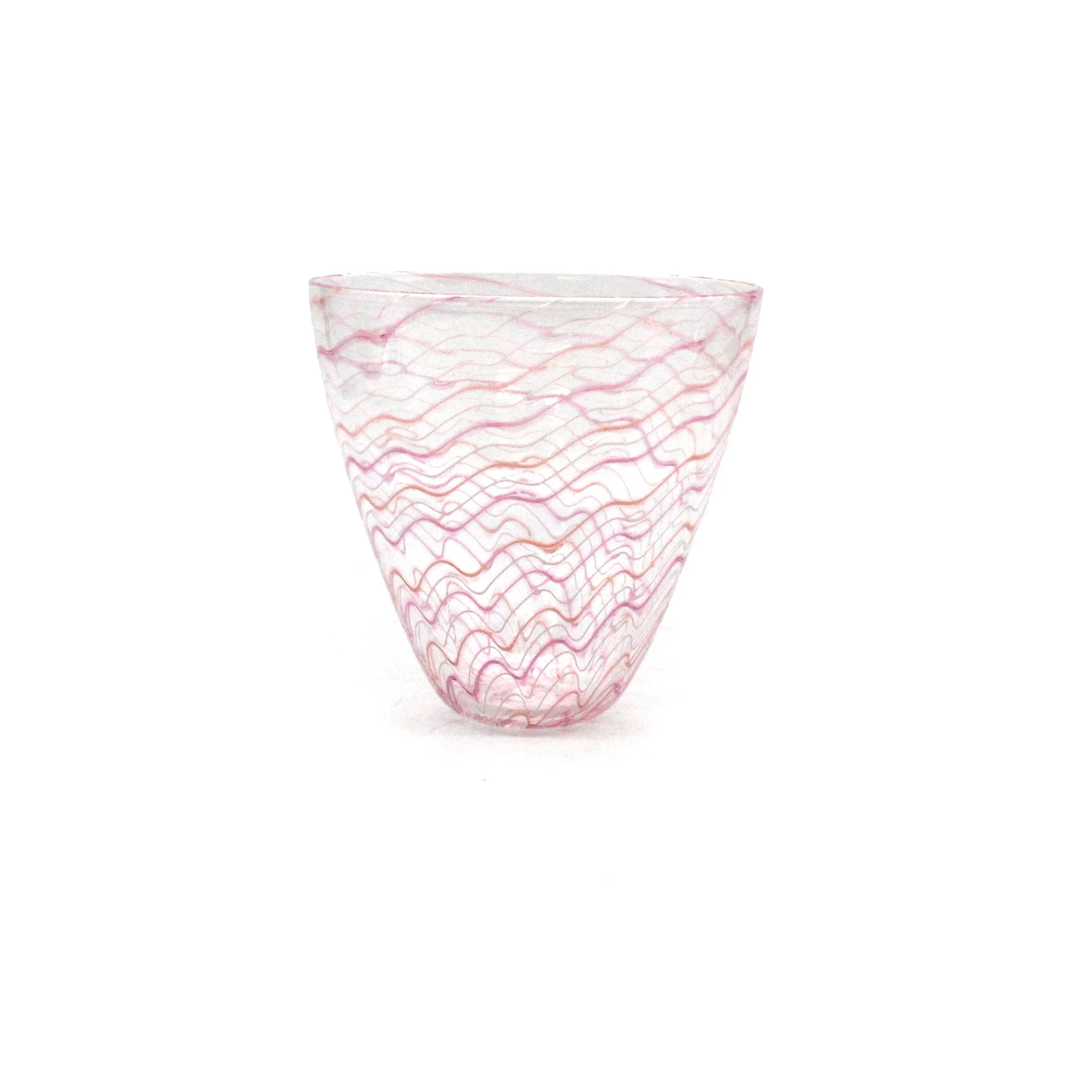 Sherbert Squiggle Cane Bowl