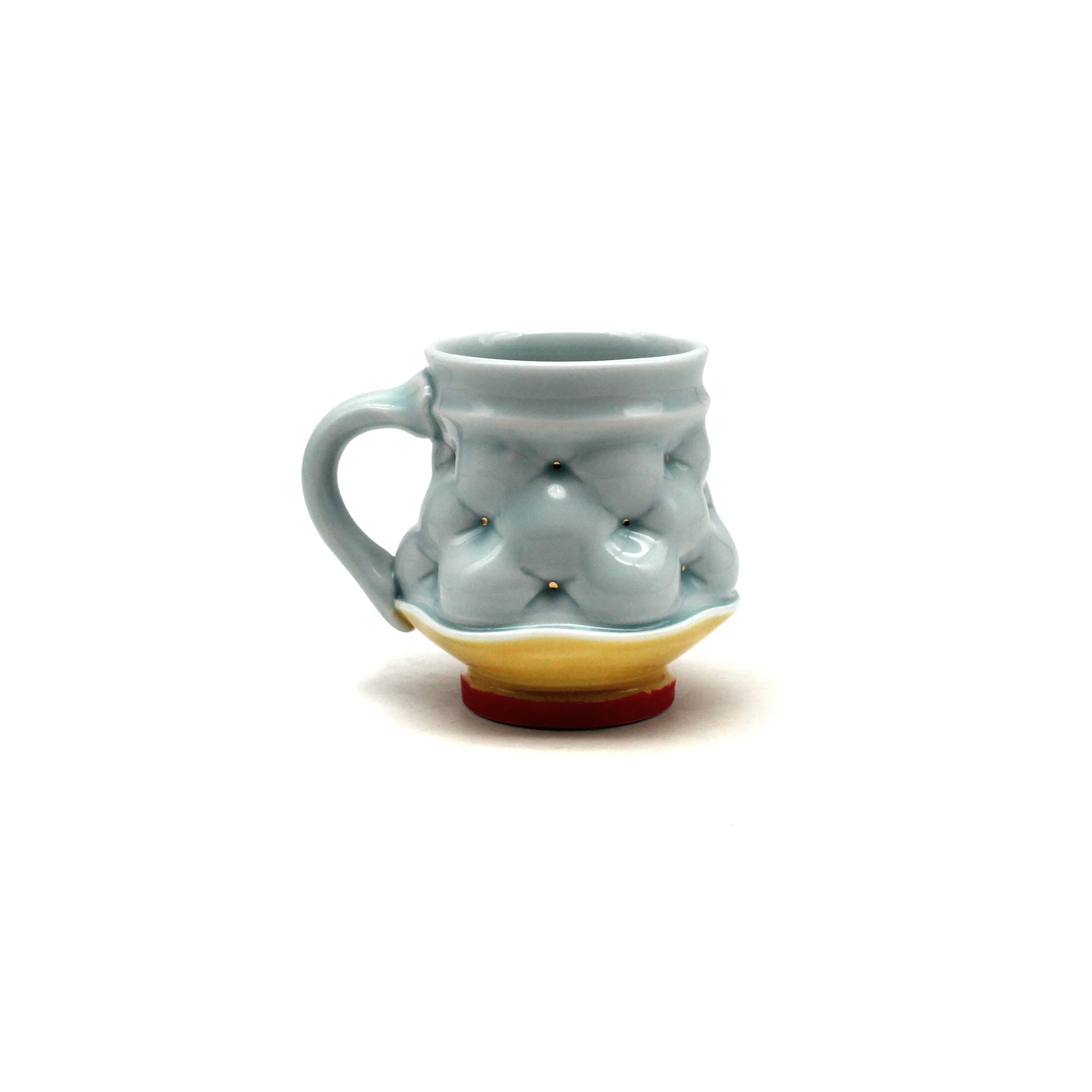 Blue, Yellow, Red Mug