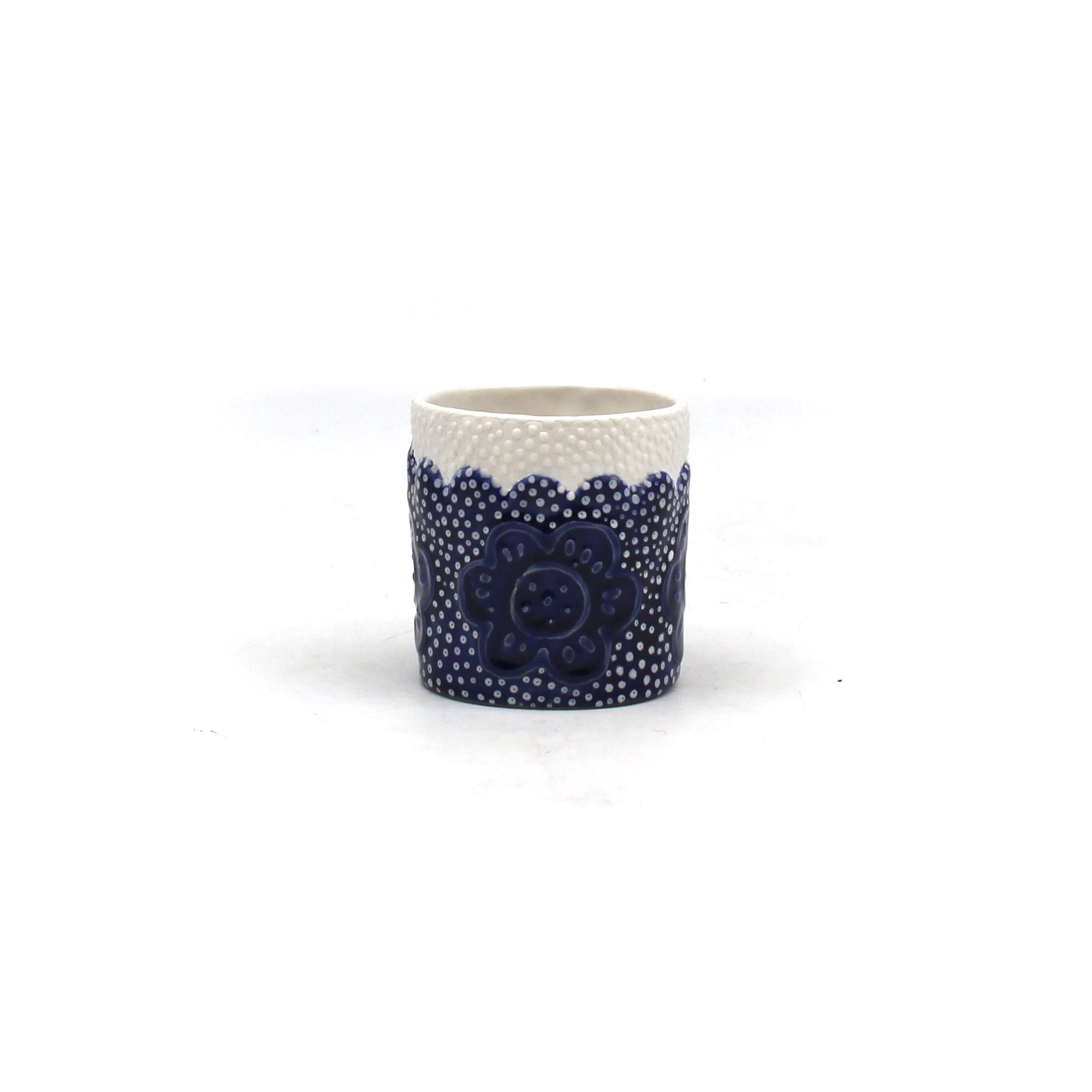 Blue Bloom Sipper