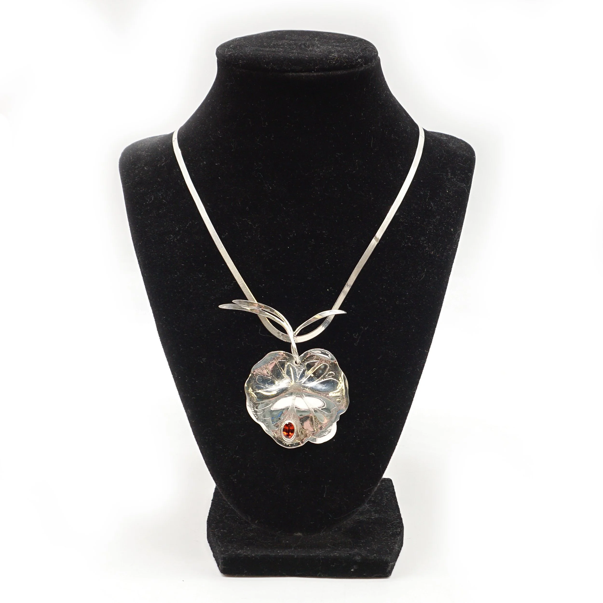 Waterlily Leaf Pendant