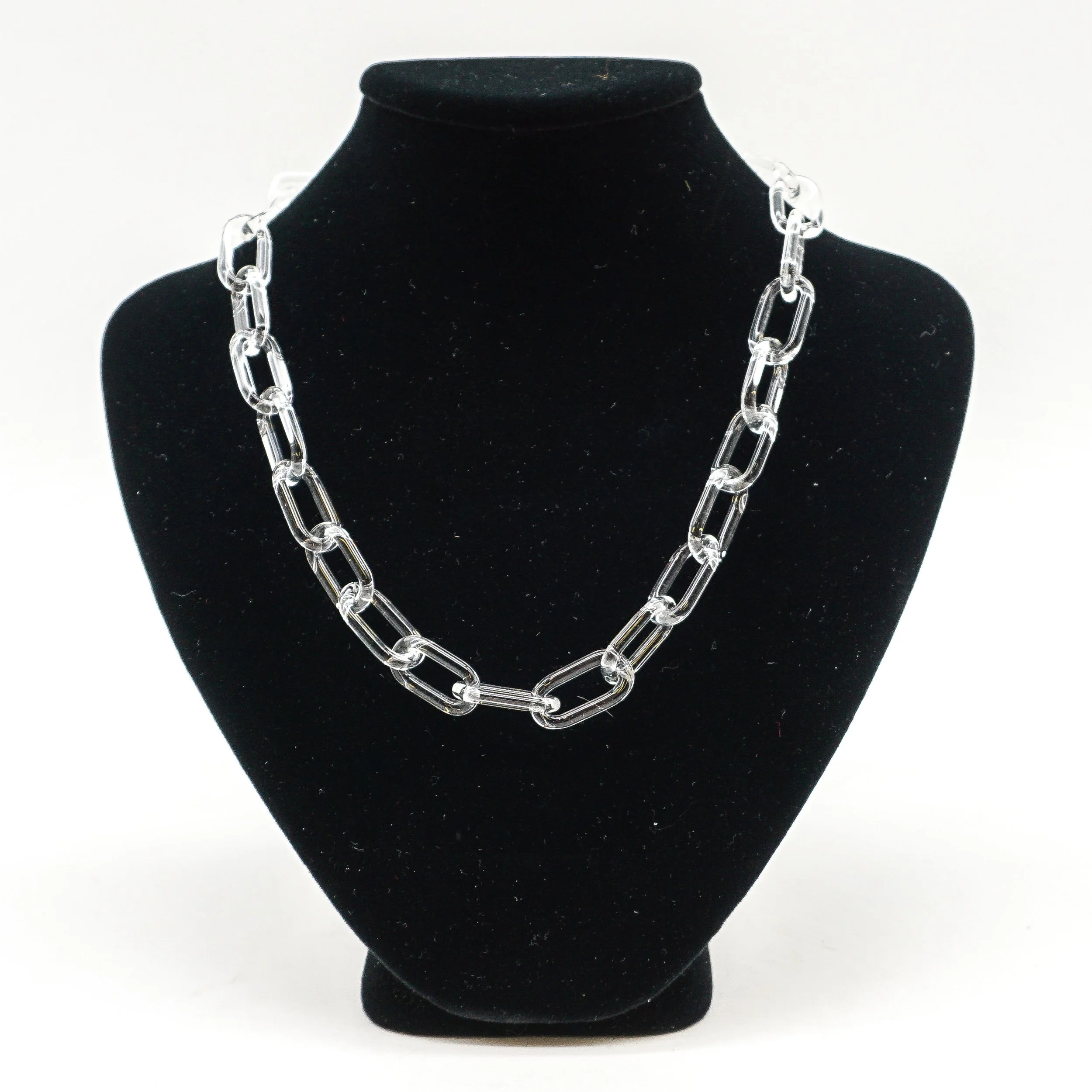 Clear Chain Necklace