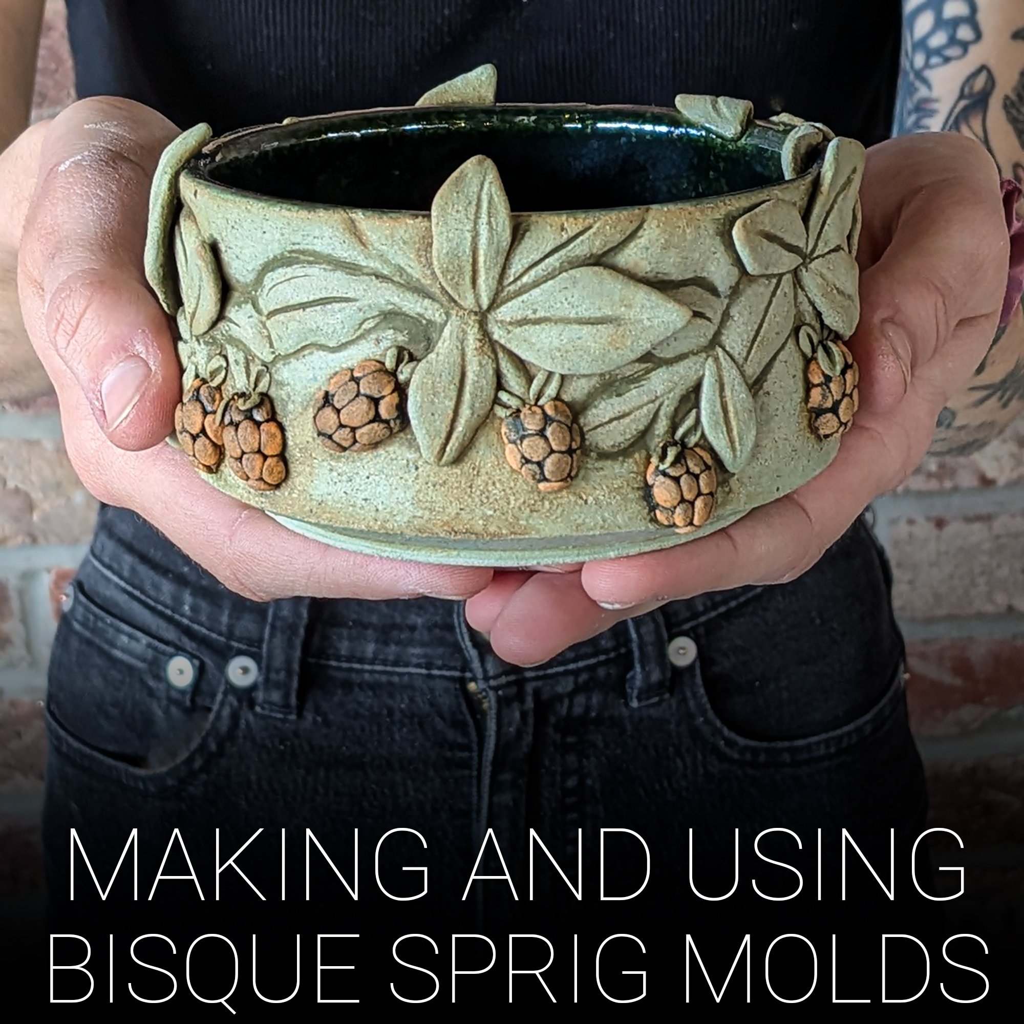 Making and Using Bisque Sprig Molds
