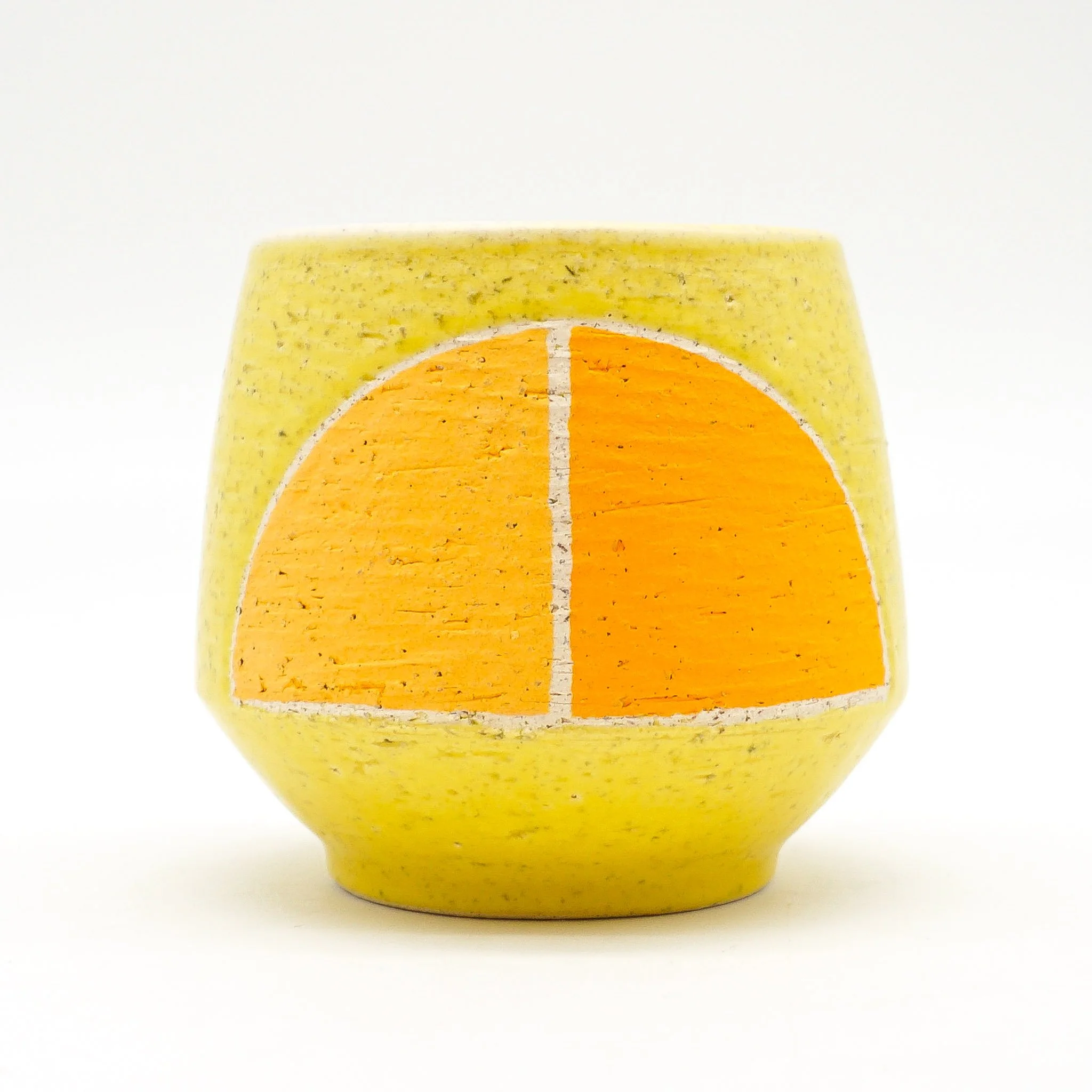 Orange + Yellow Yunomi