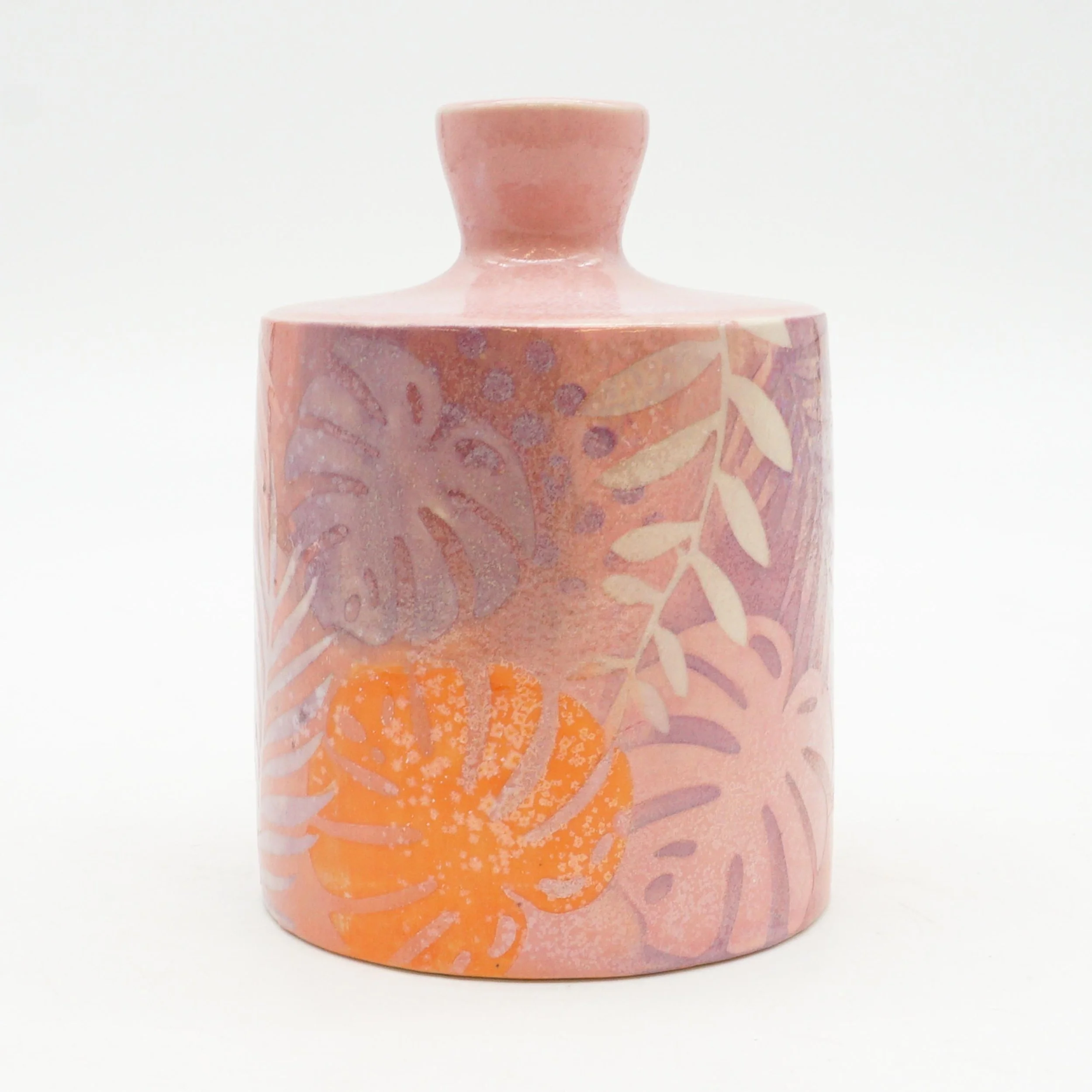 Pink Bottle Vase