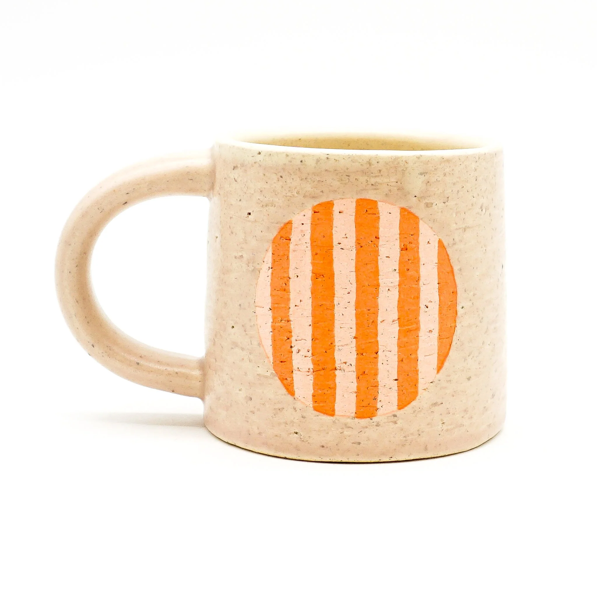 Pink Striped Mug