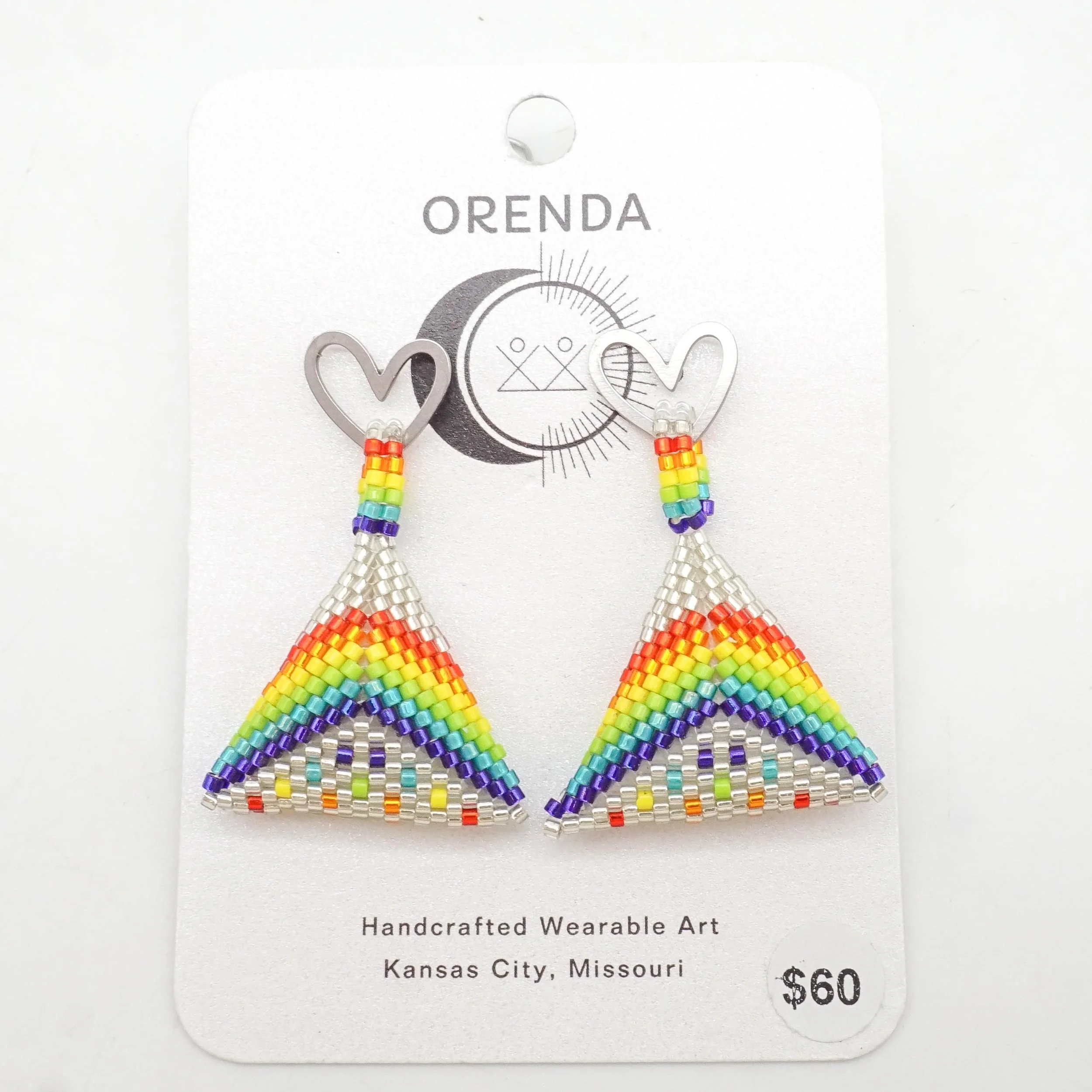 Triangle Earrings - Pride Posts