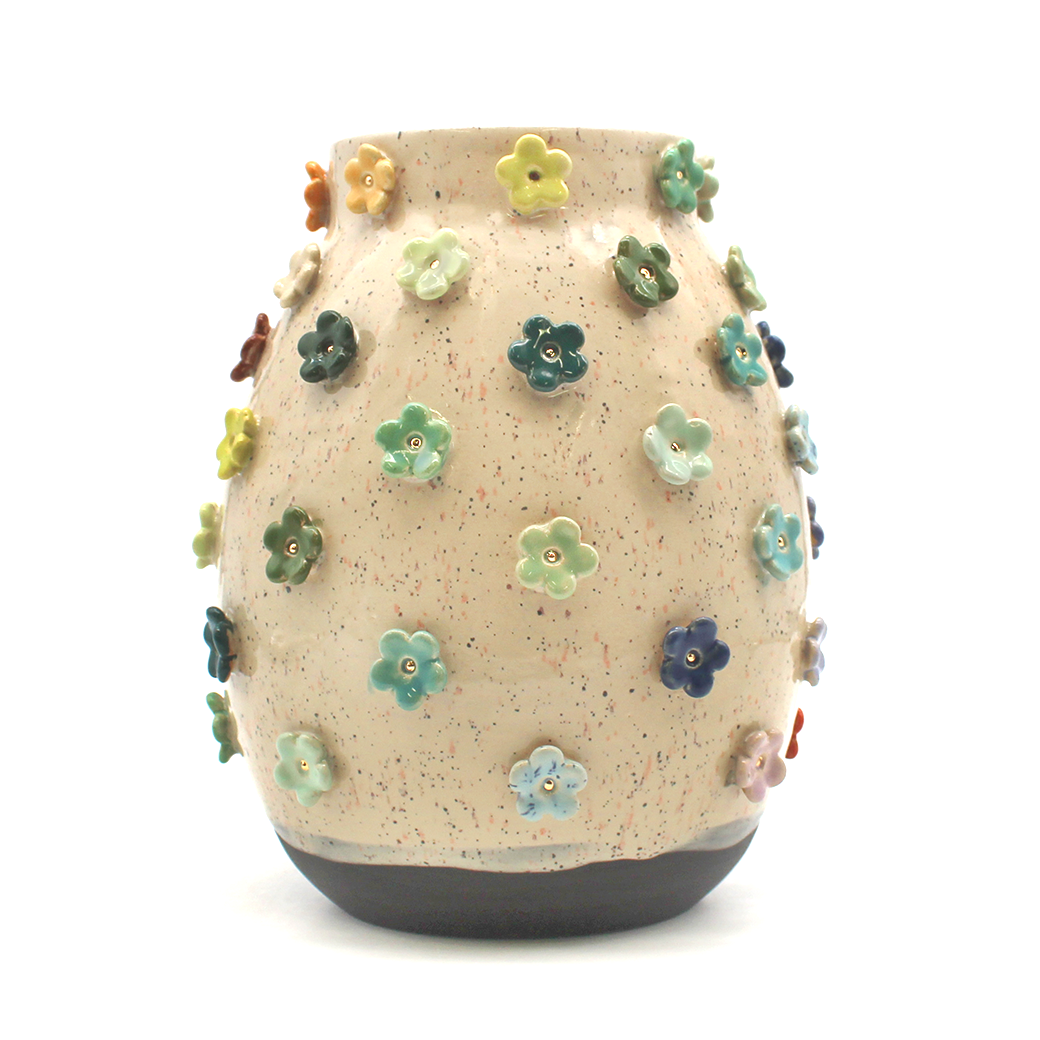 Rainbow 3D Flower Vase