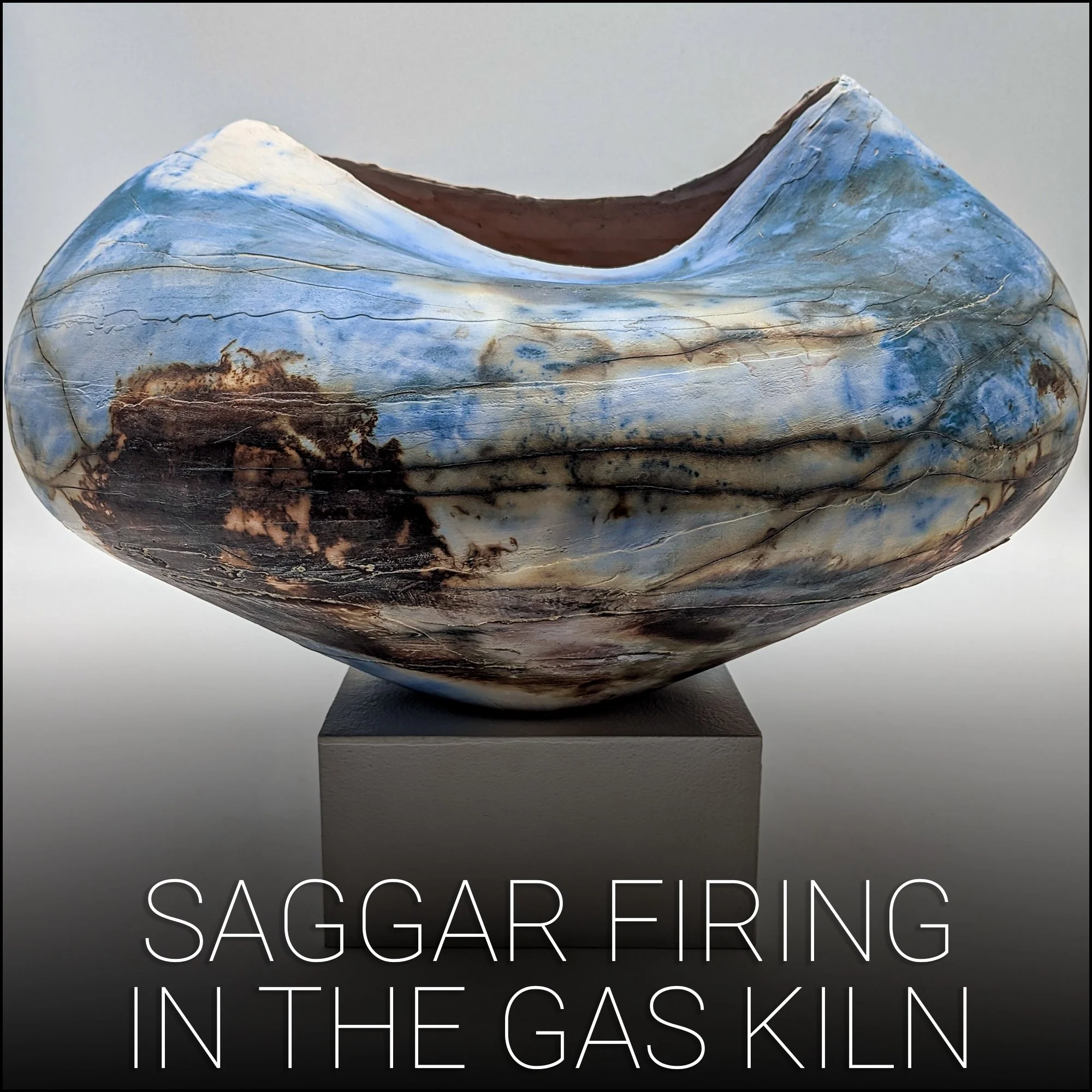 Saggar Firing In the Gas Kiln