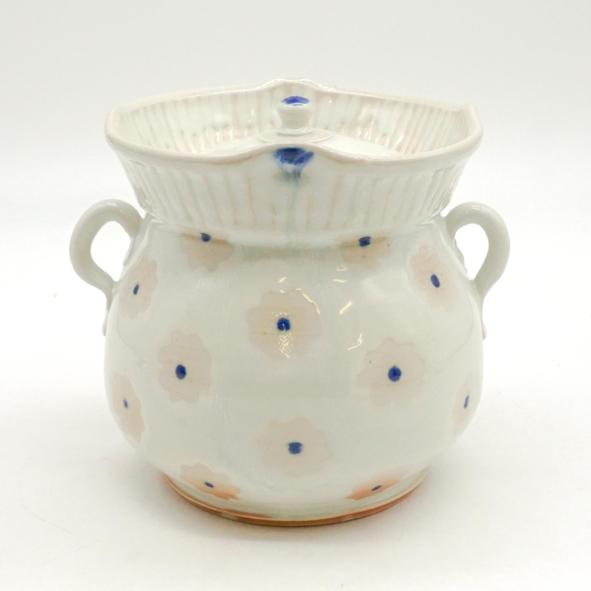 Jar with Flower Pattern