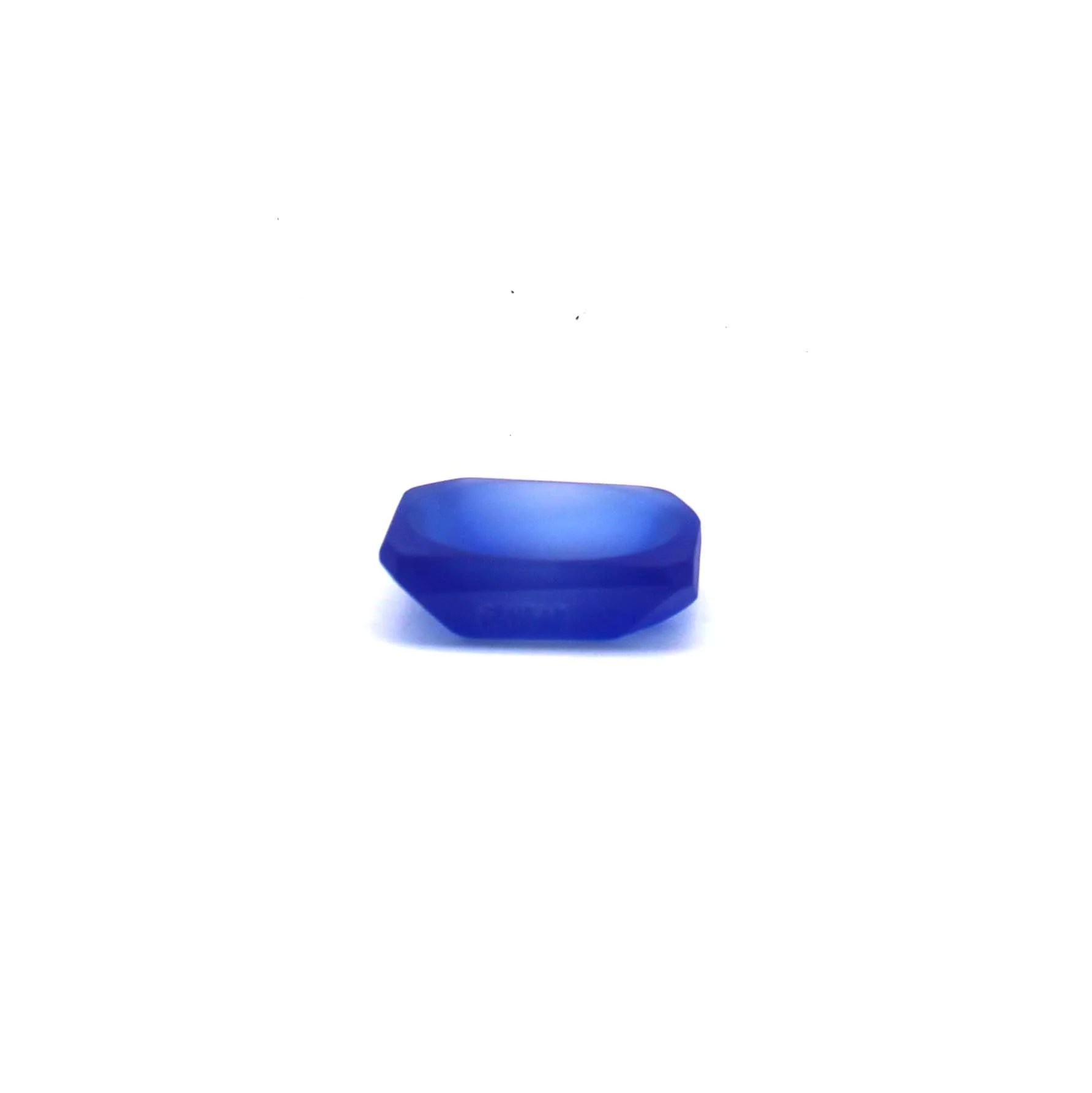 Sapphire Glass Salt Cellar