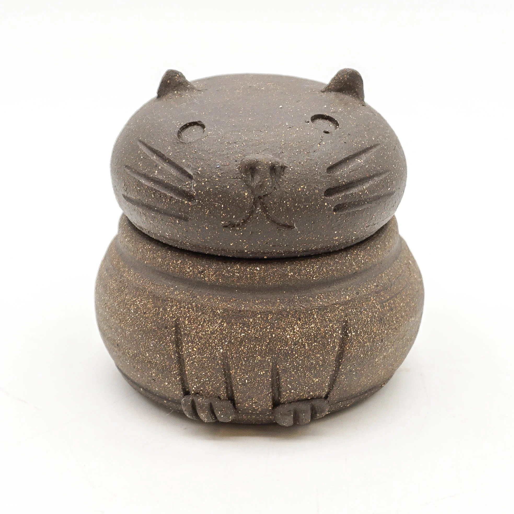 Cat Jar - Brown Speckled